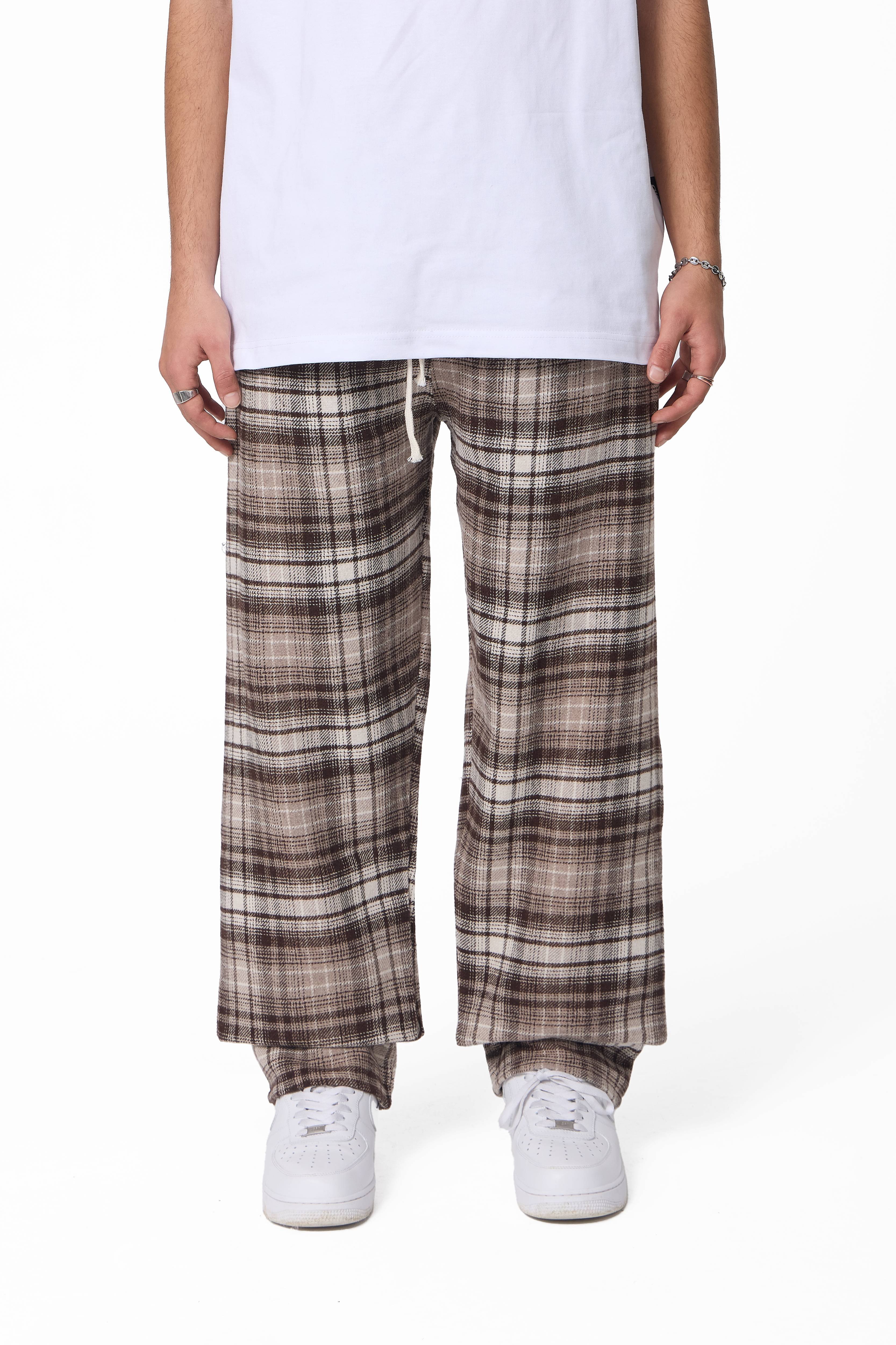 Premium Tartan Ekose Desen Bel Lastikli Pijama