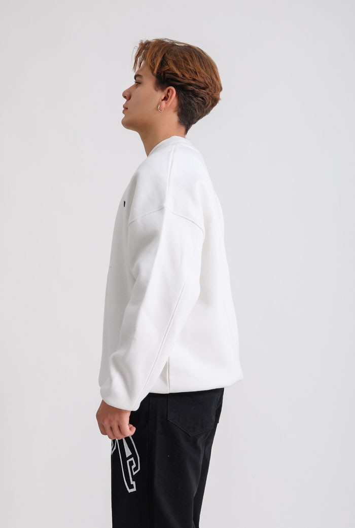 VOID Nakışlı Detaylı Premium Oversize Sweatshirt