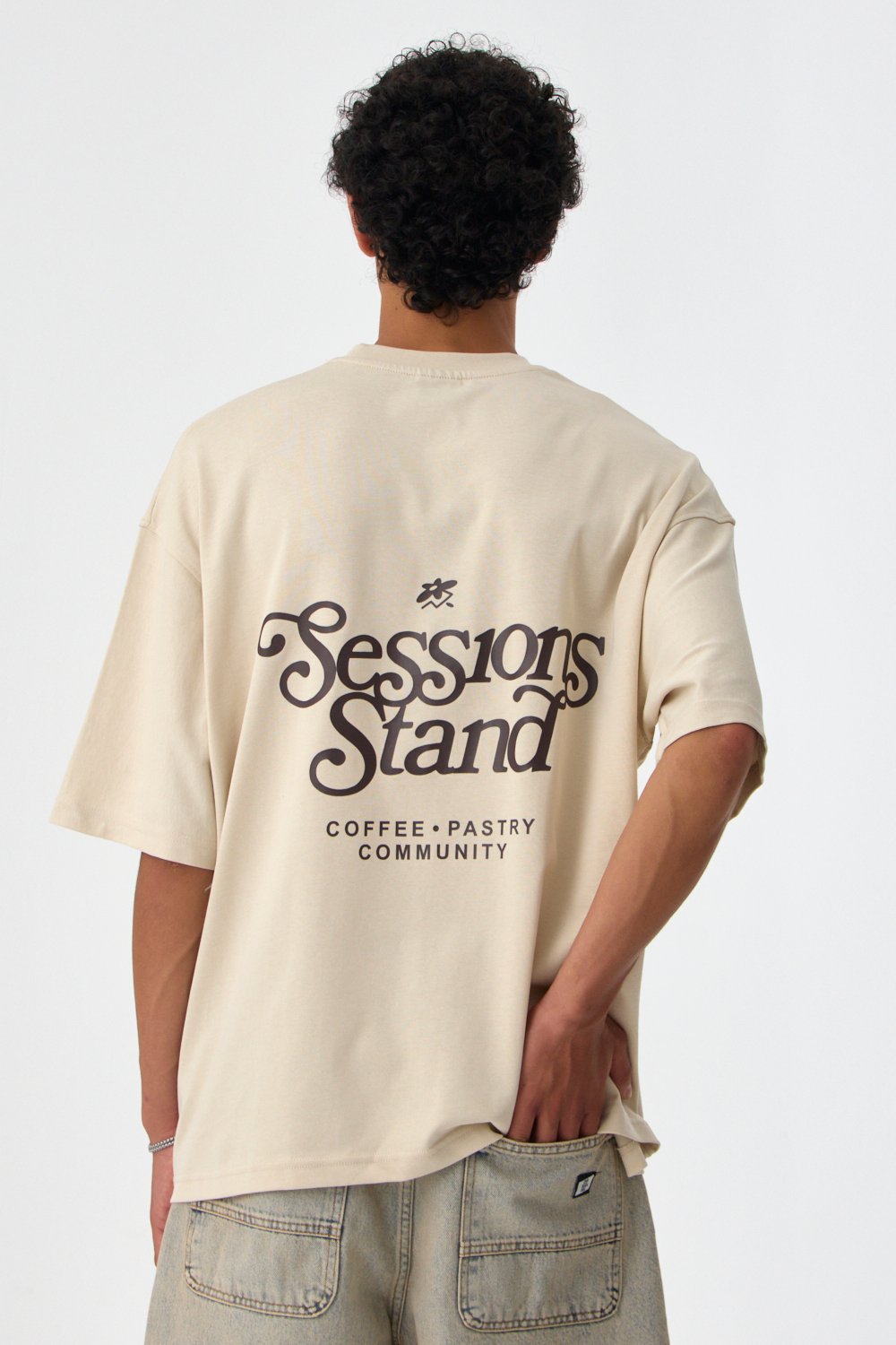 VOID Sessions Stand Premium Oversize Tişört