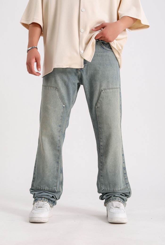 PGDR Tint Ön Parça Dikiş Detaylı Regular Pantolon