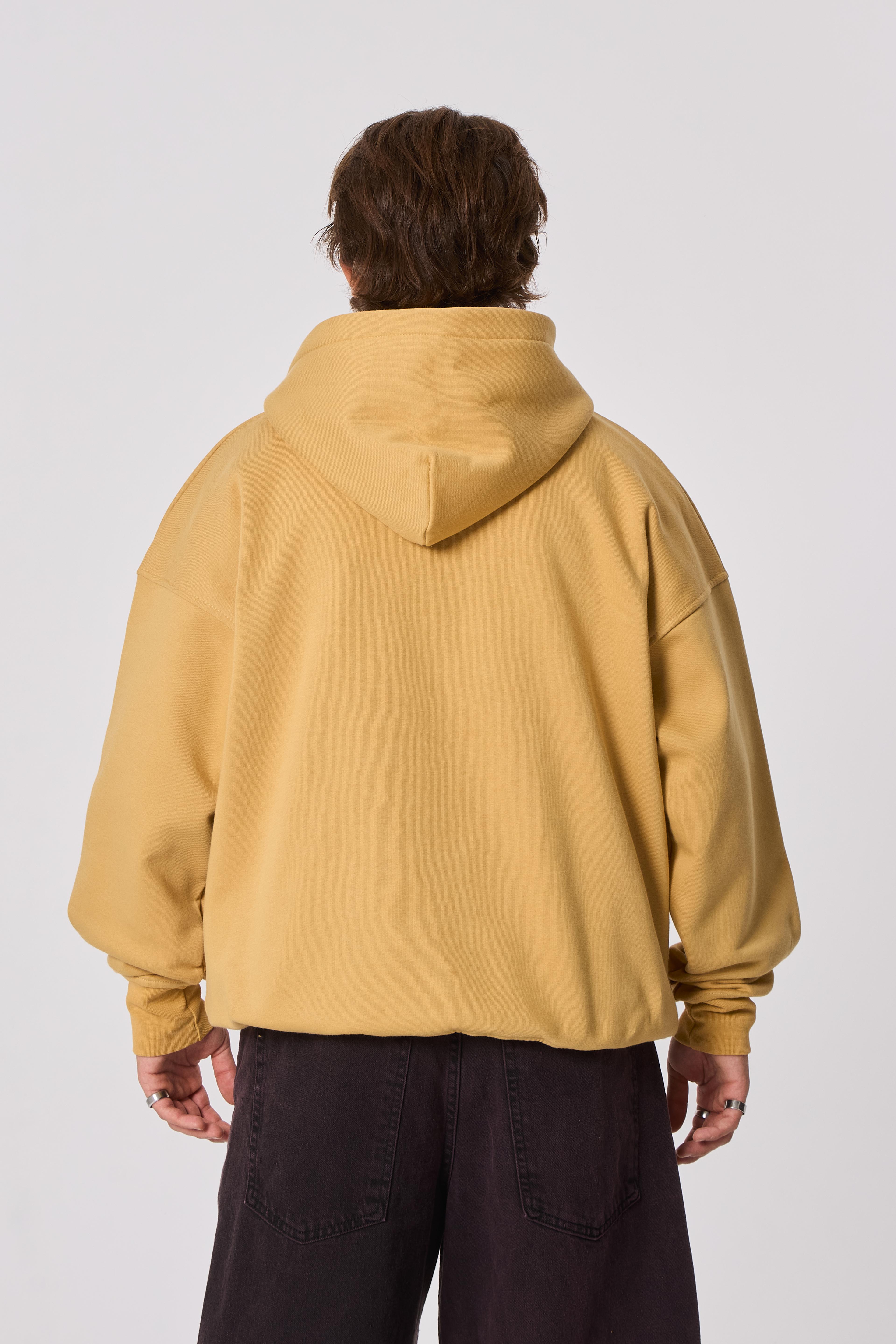 TopPerformers Nakışlı Kapüşonlu Oversize Sweatshirt