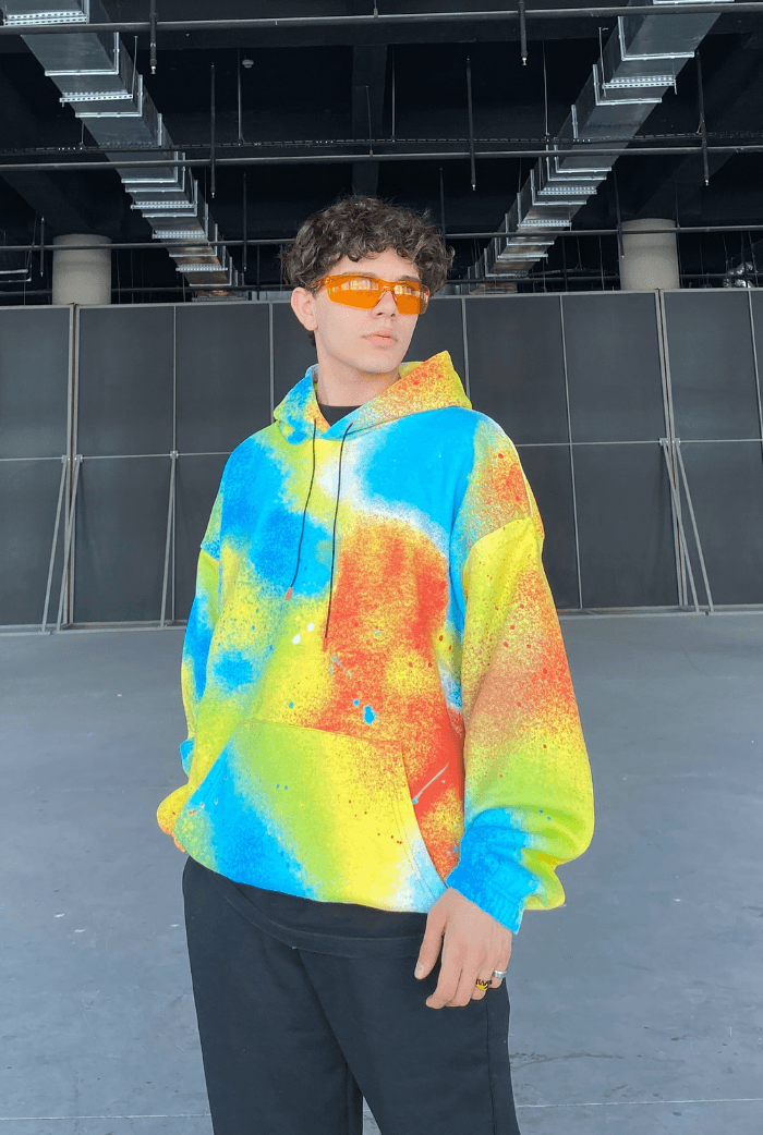 Heat Map Premium Oversize Hoodie