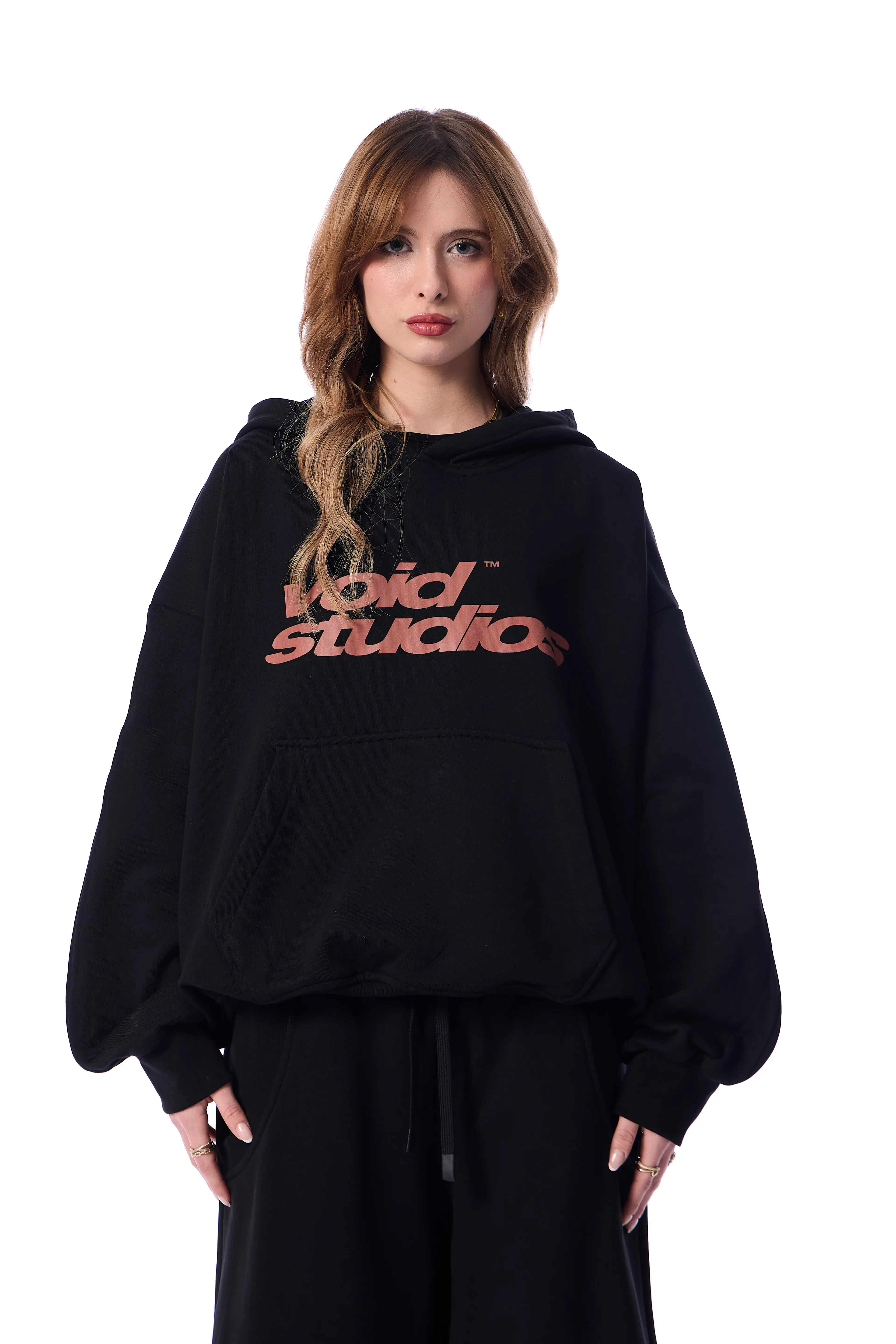 VOID STUDIOS ESSENTIAL PREMIUM DIAGONAL BOXY OVERSIZE HOODIE