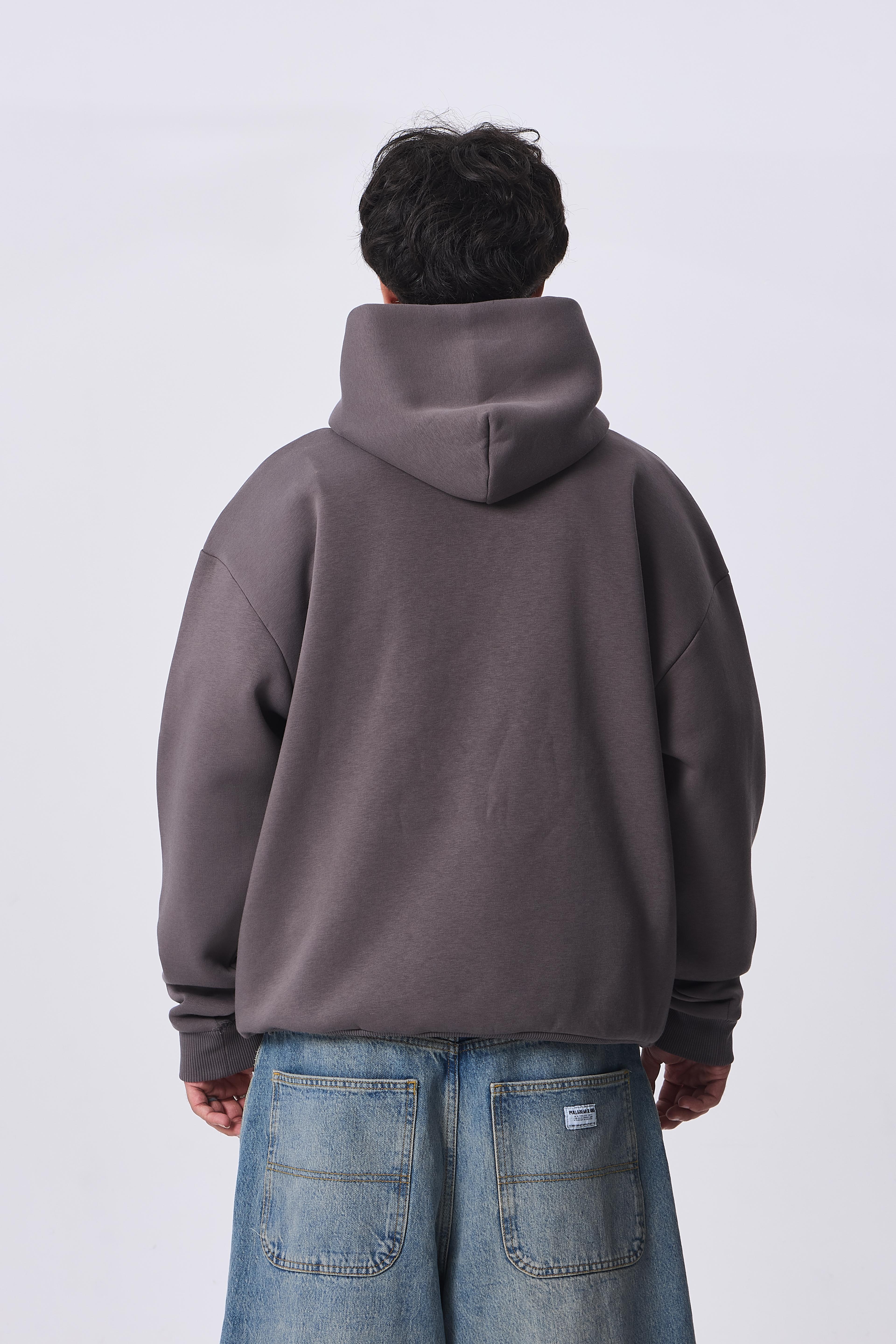 RVW Baskı Detaylı Kapüşonlu Sweatshirt