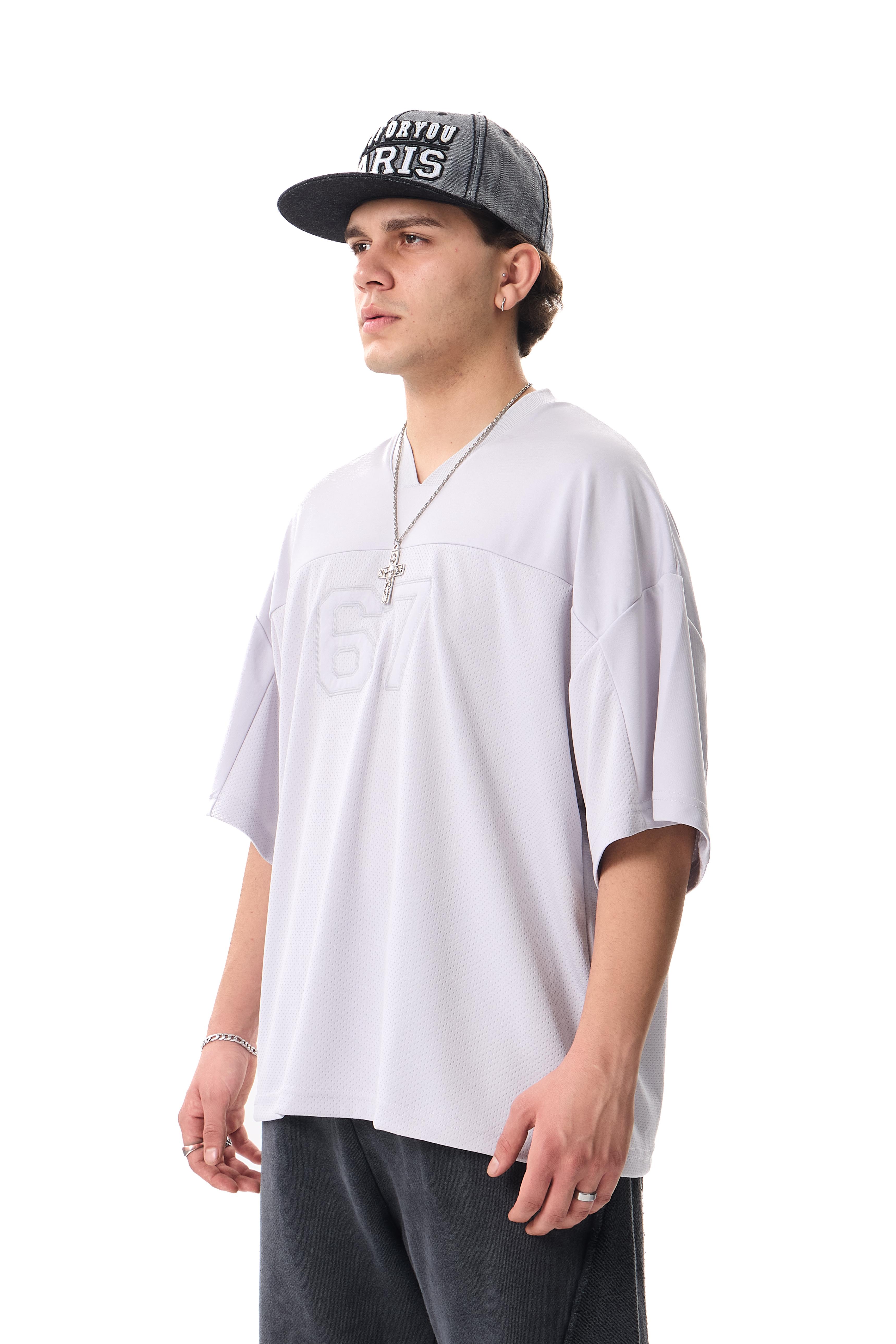 SecondBase Nakışlı Premium Oversize Jersey