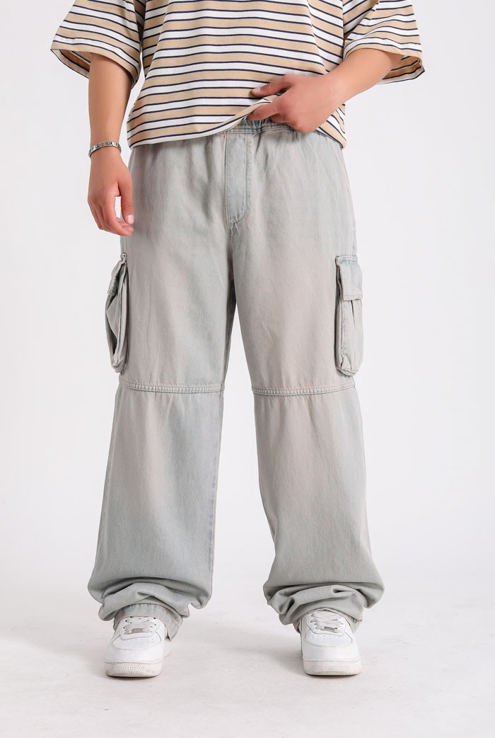 Tint Cep Detaylı Kargo Baggy Pantolon