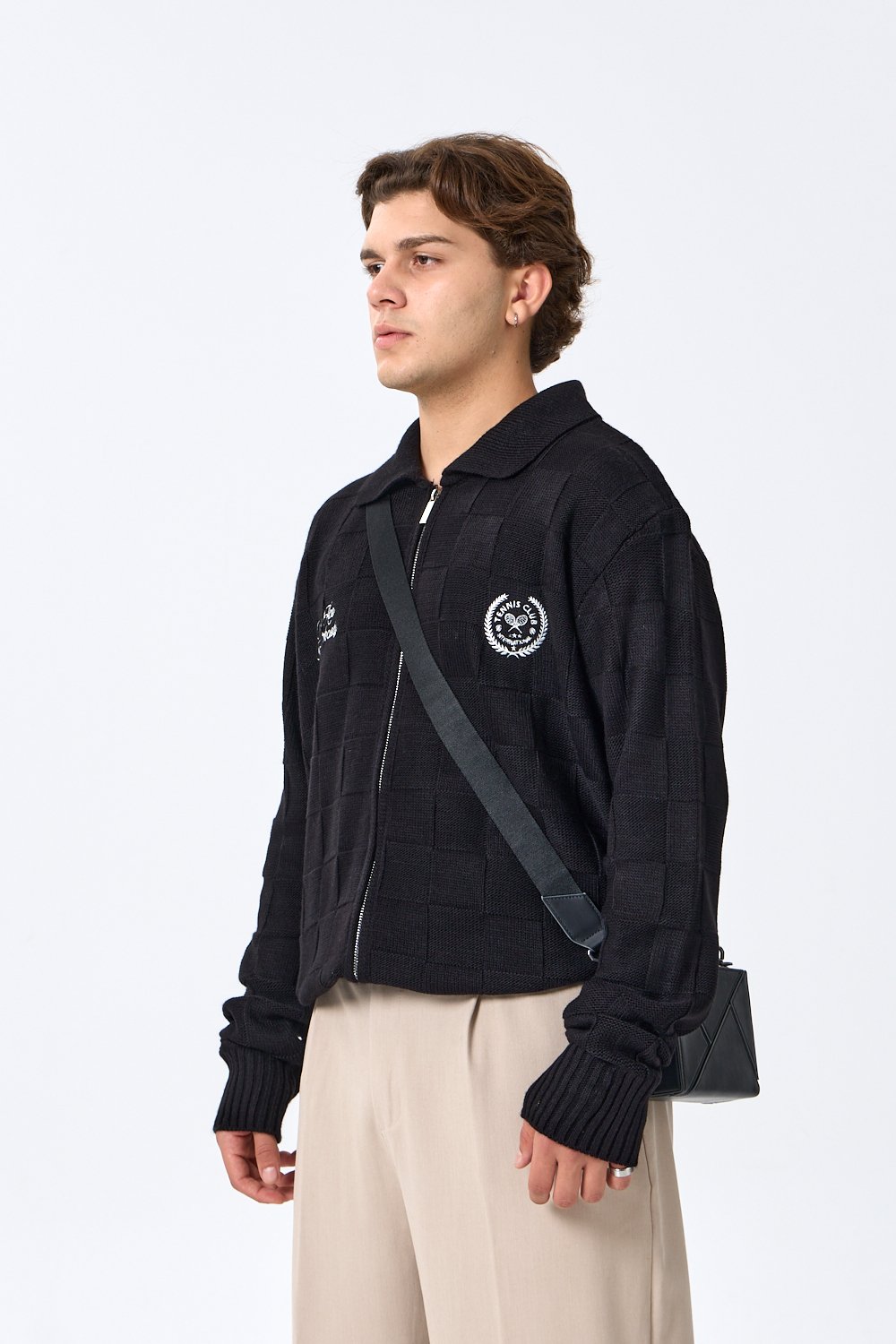 Tennis Clup Premium Triko Dikim Full-Zip 