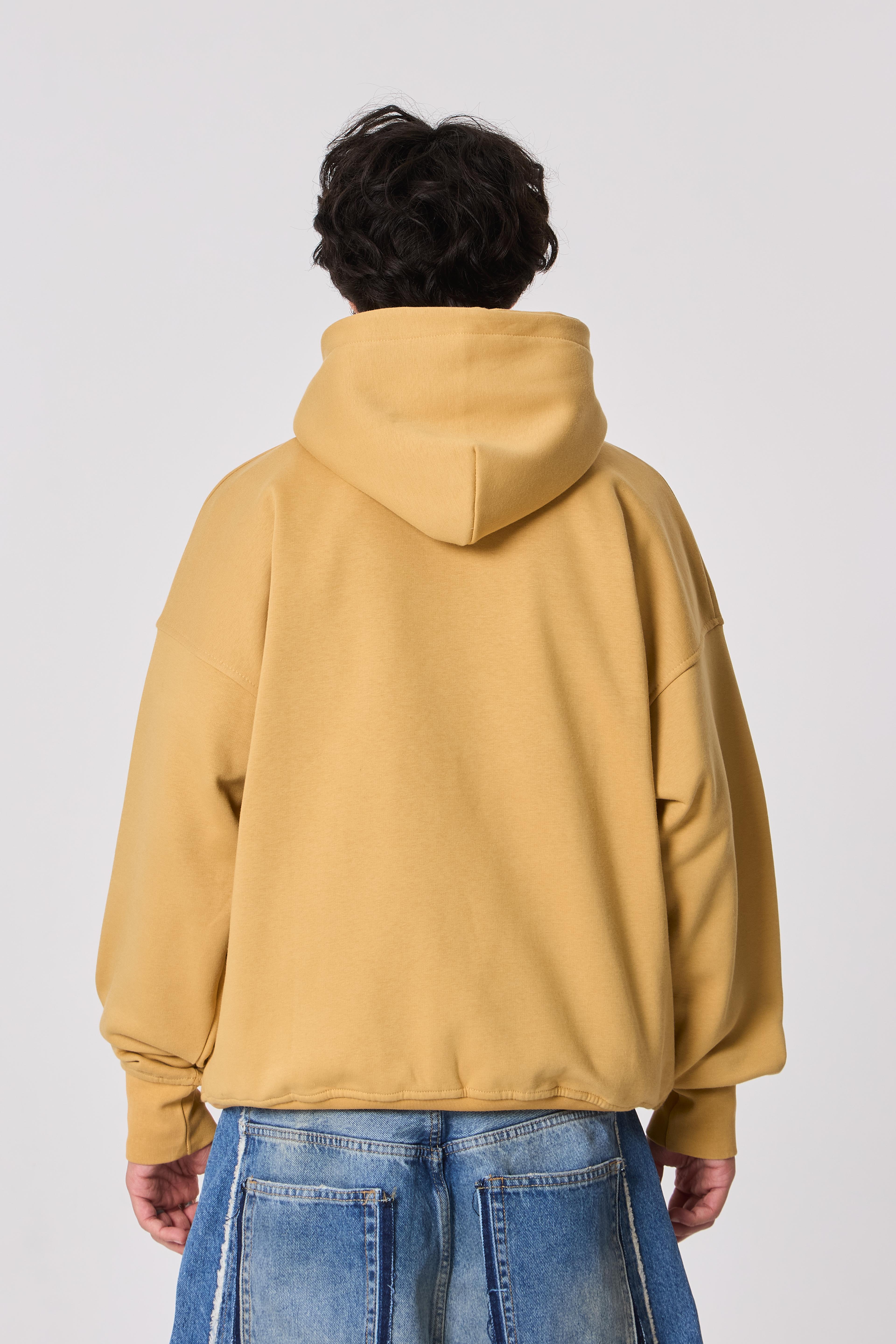 Tokyo Nakışlı Kapüşonlu Oversize Sweatshirt