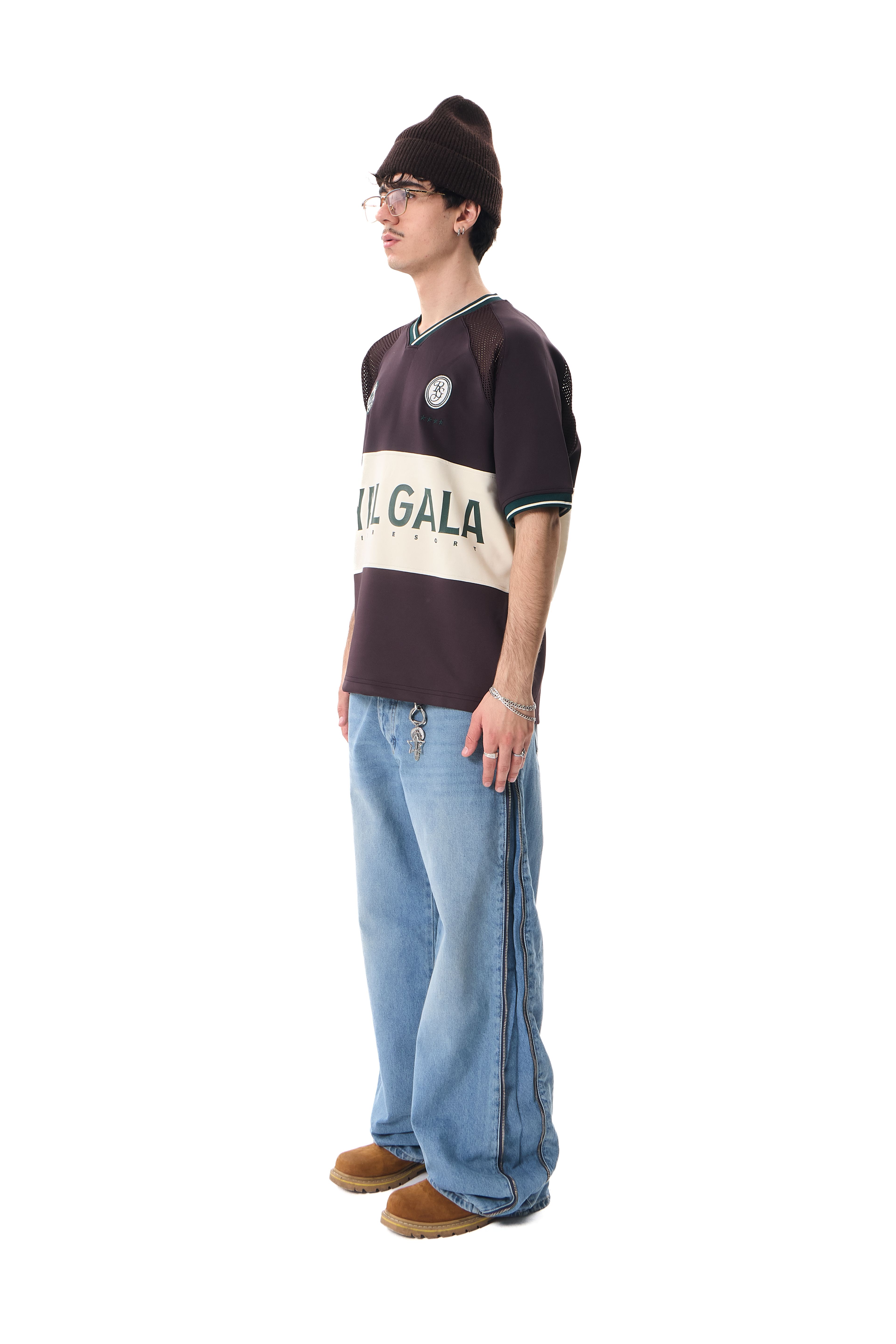 RoyalGala Baskılı Premium Oversize Athletic Jersey