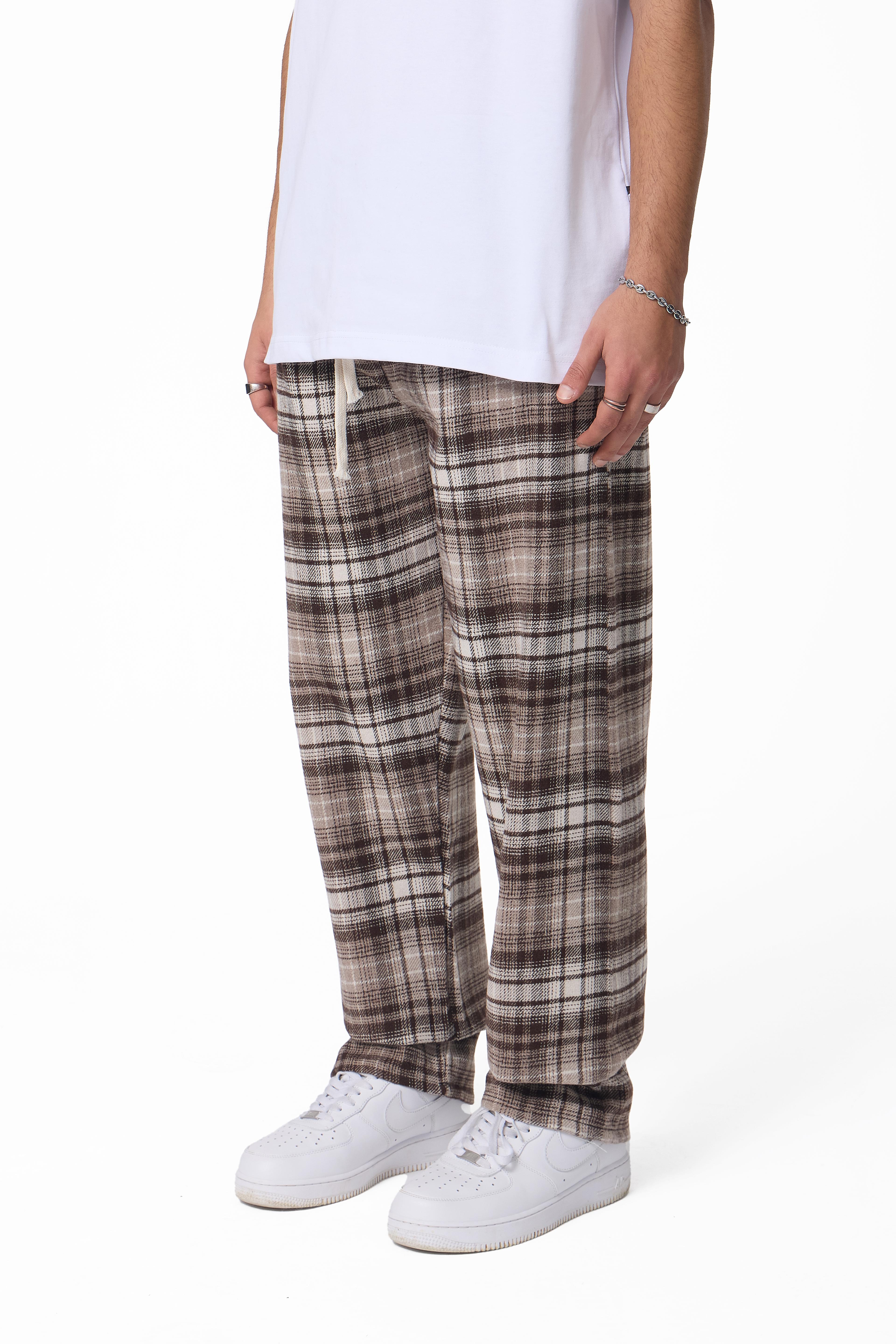 Premium Tartan Ekose Desen Bel Lastikli Pijama