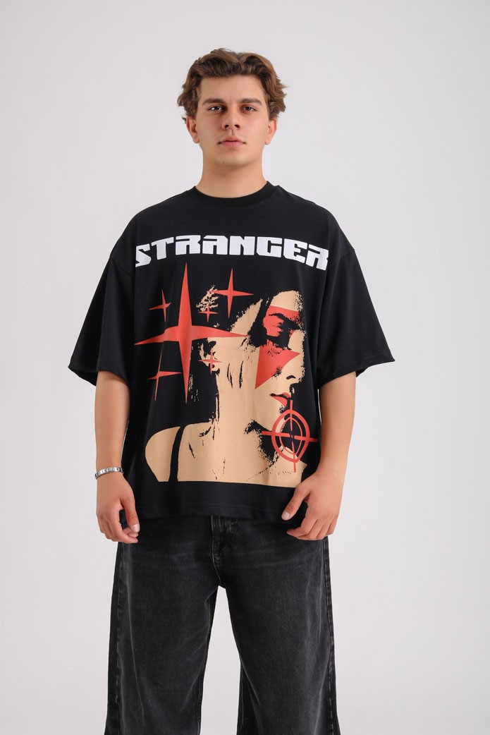 DSH Stronger Printed Oversize Tee