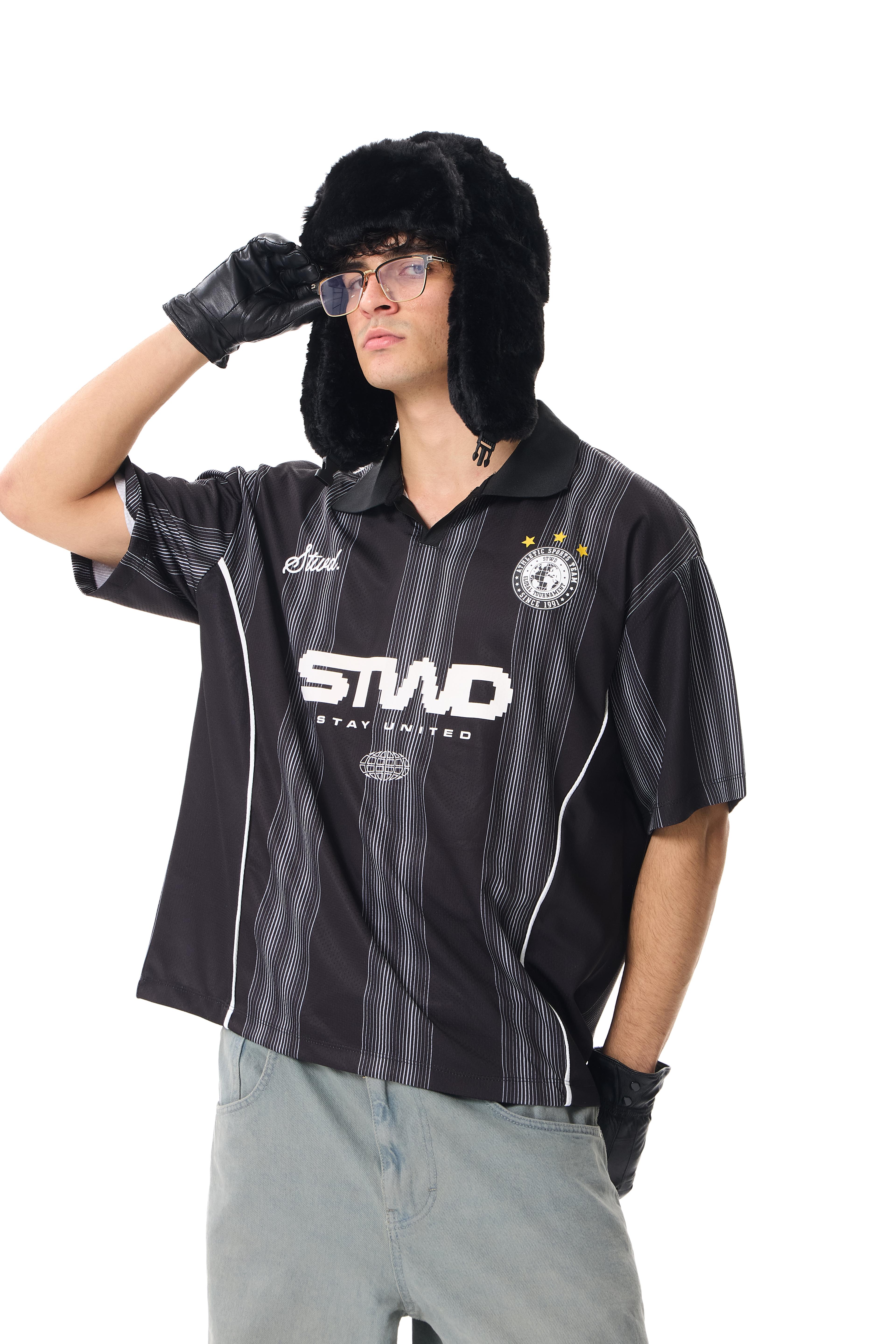 STWD Baskılı Premium Oversize Jersey