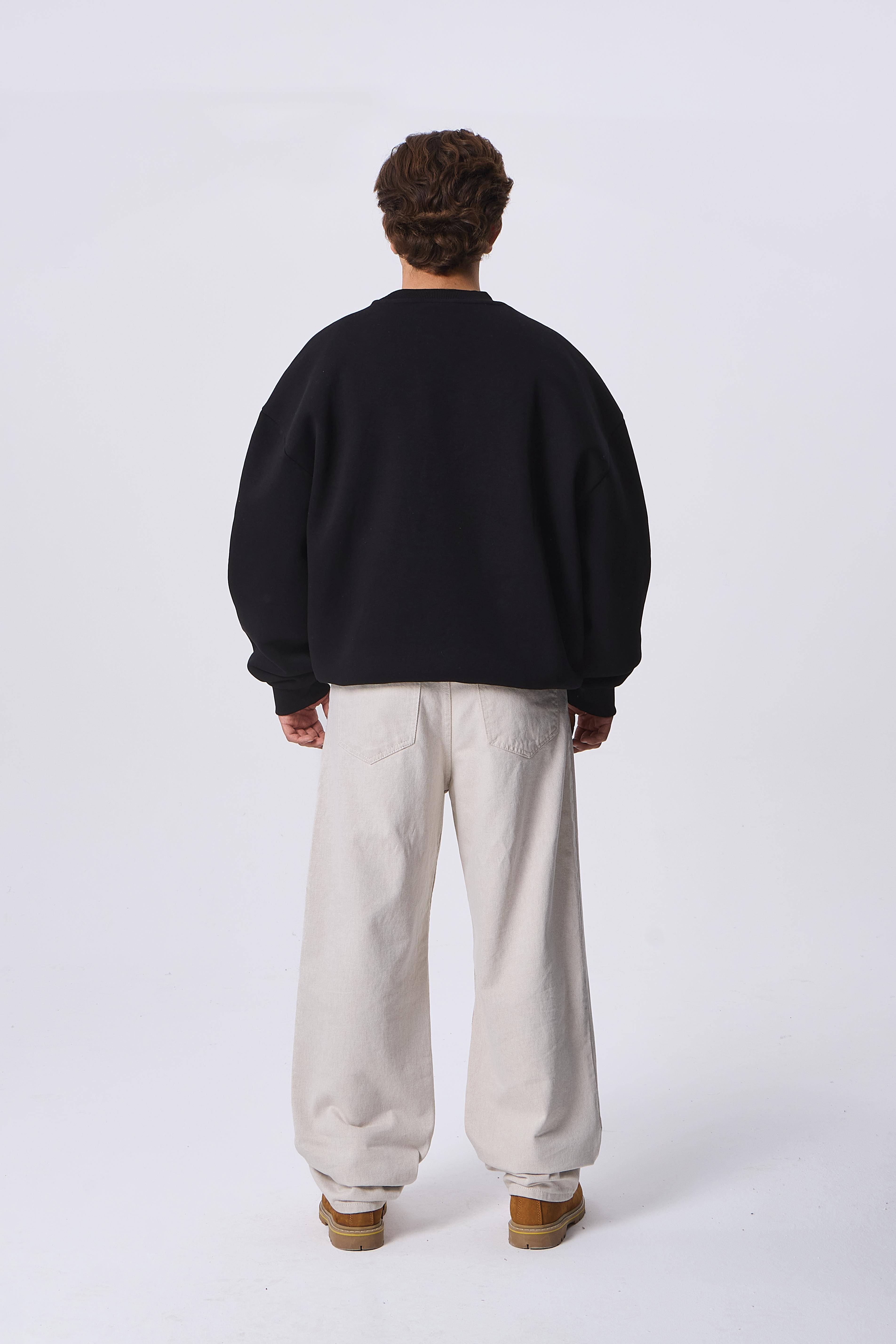 RVW 1992 Baskılı Premium Oversize Sweatshirt