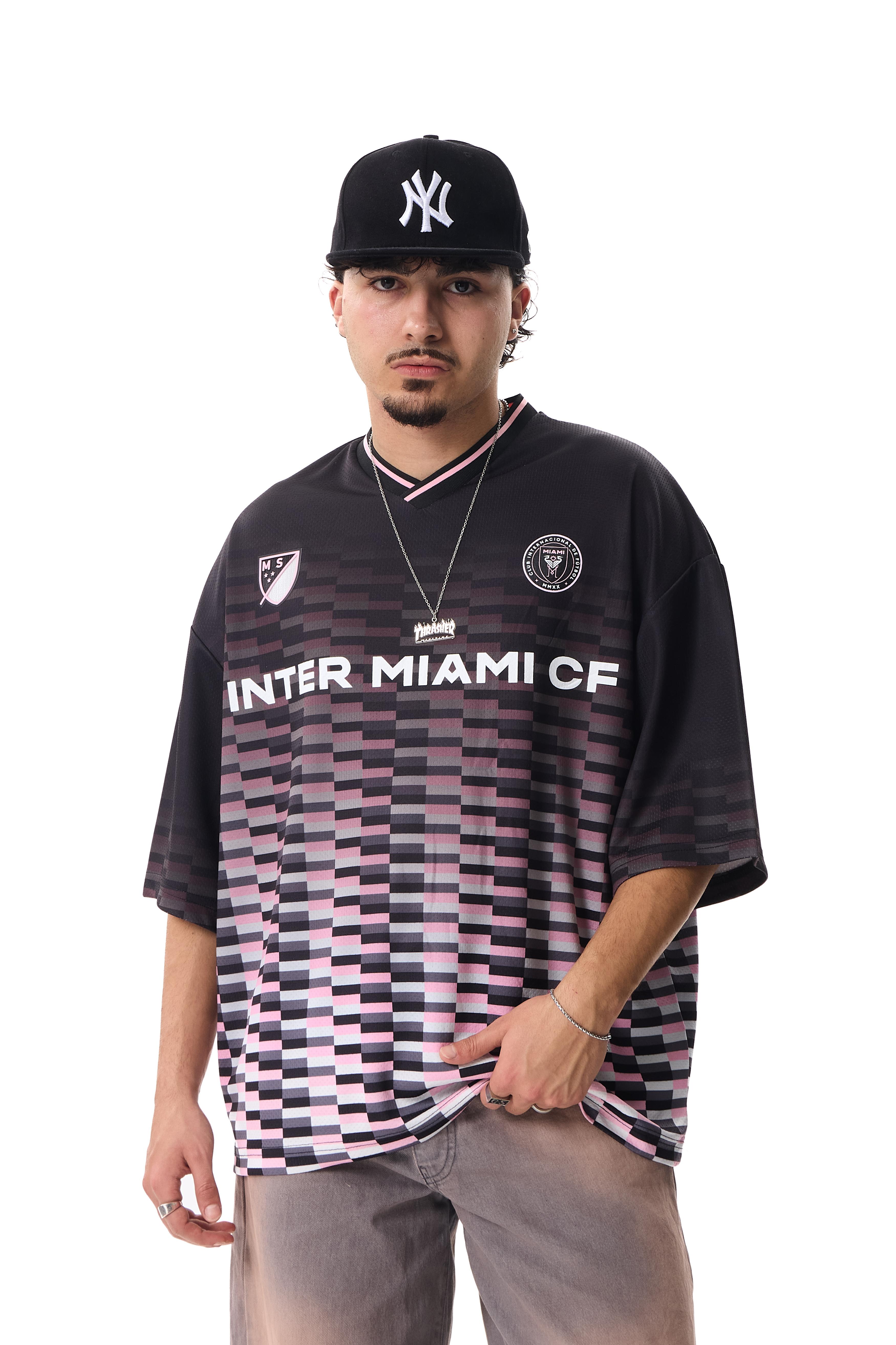 Inter Miami FC Baskılı Premium Oversize Jersey