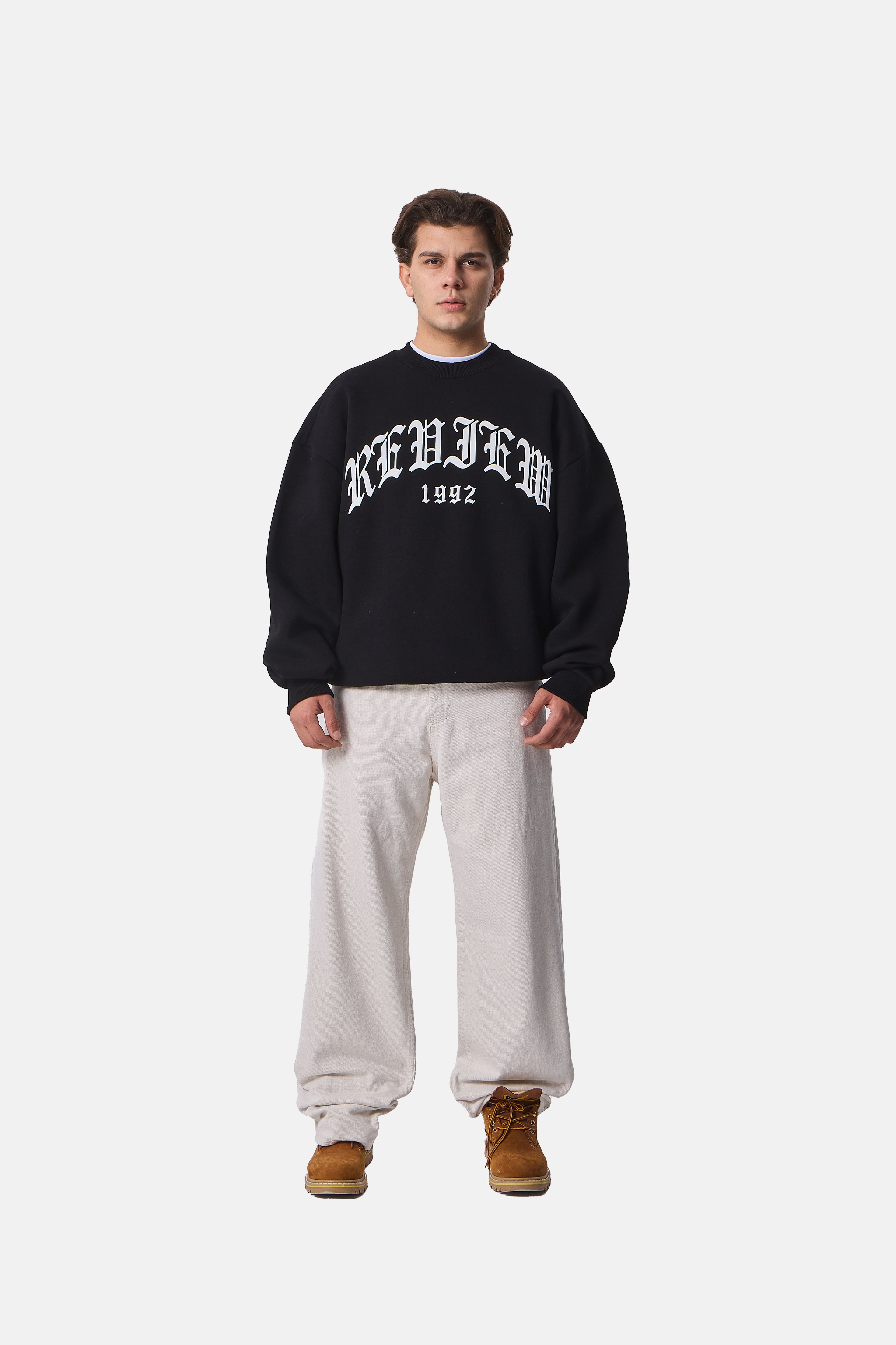 RVW 1992 Baskılı Premium Oversize Sweatshirt