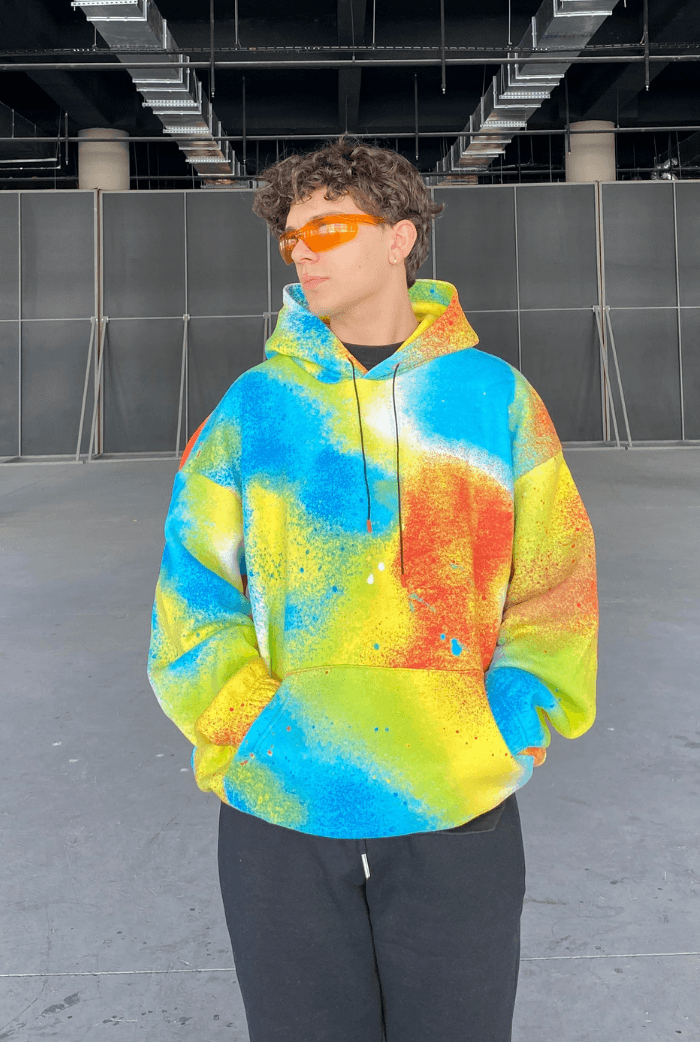 Heat Map Premium Oversize Hoodie