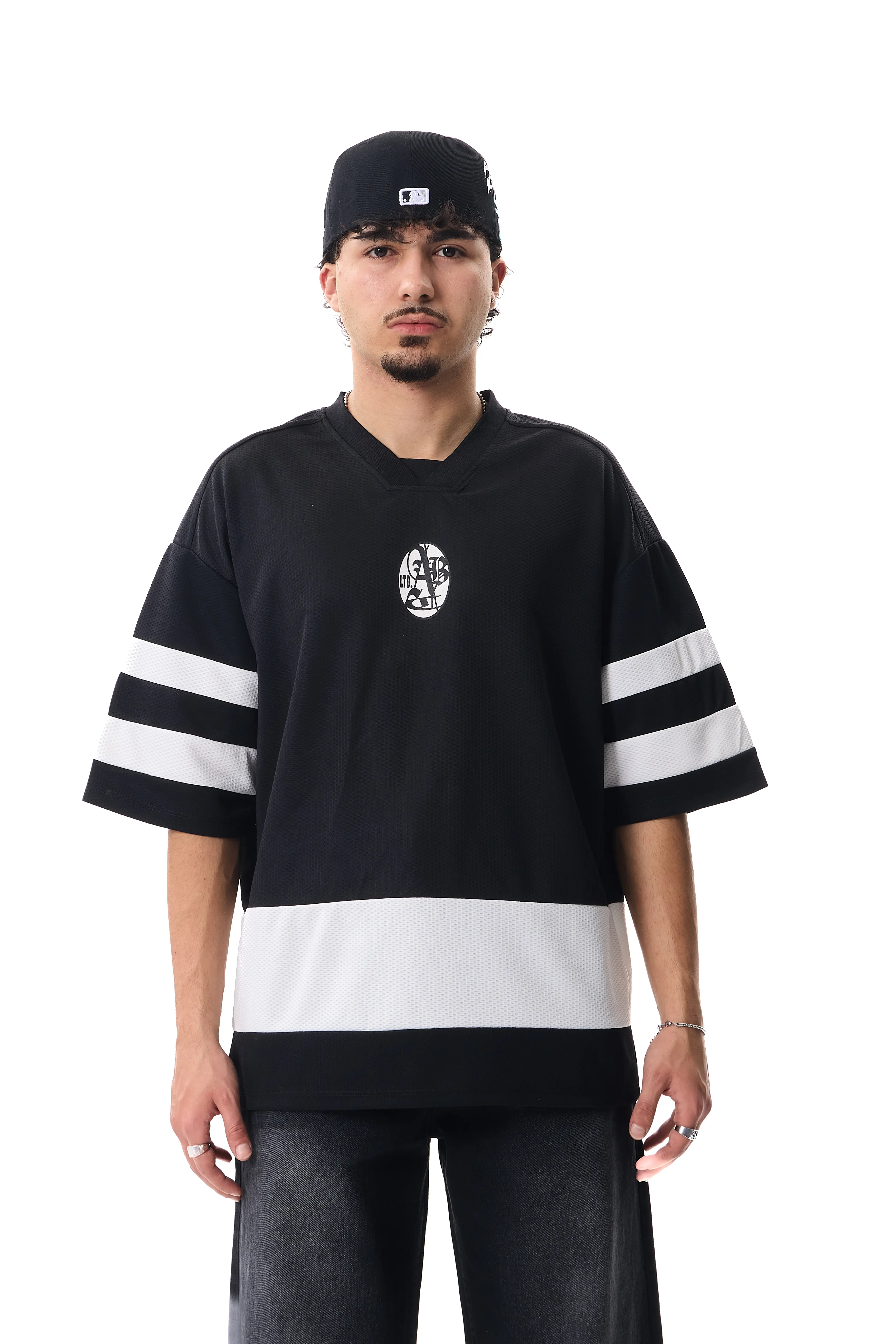 Trust No One Baskılı Premium Oversize Athletic Jersey