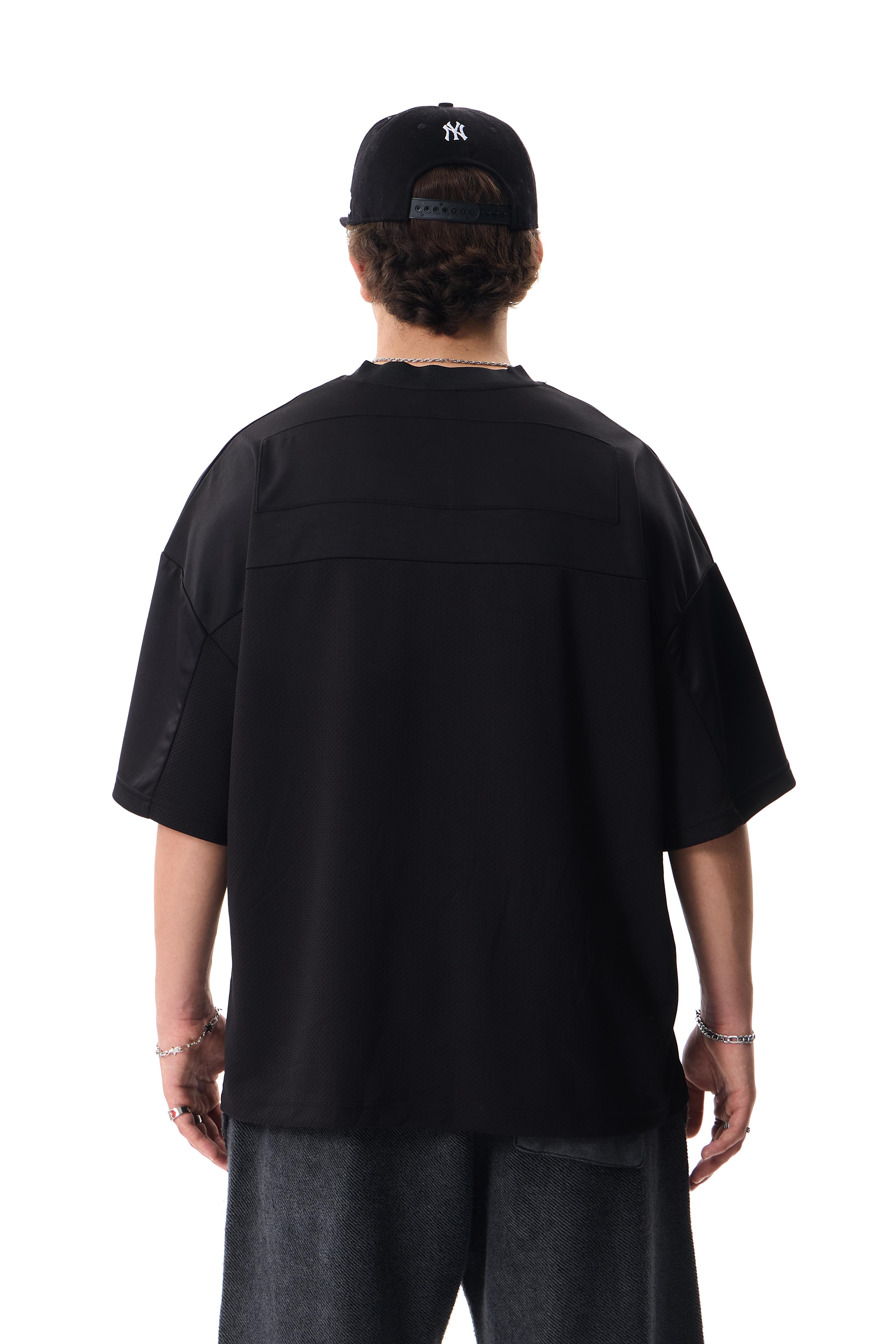 Louie Nakışlı Premium Oversize Athletic Jersey