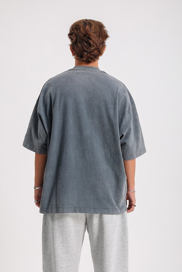 Robotic Acid Wash Oversize T-shirt