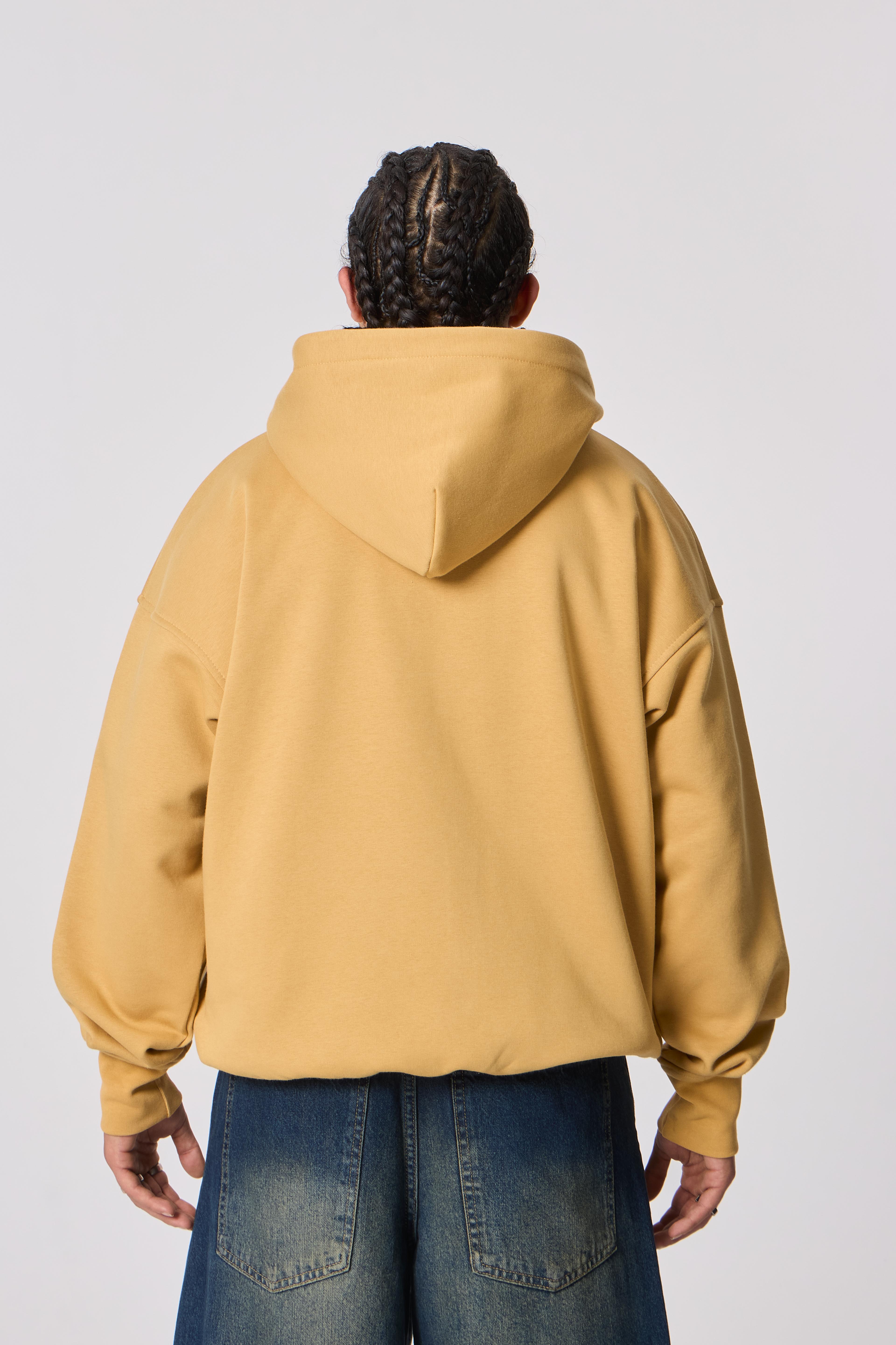 Splarge Nakışlı Kapüşonlu Oversize Sweatshirt