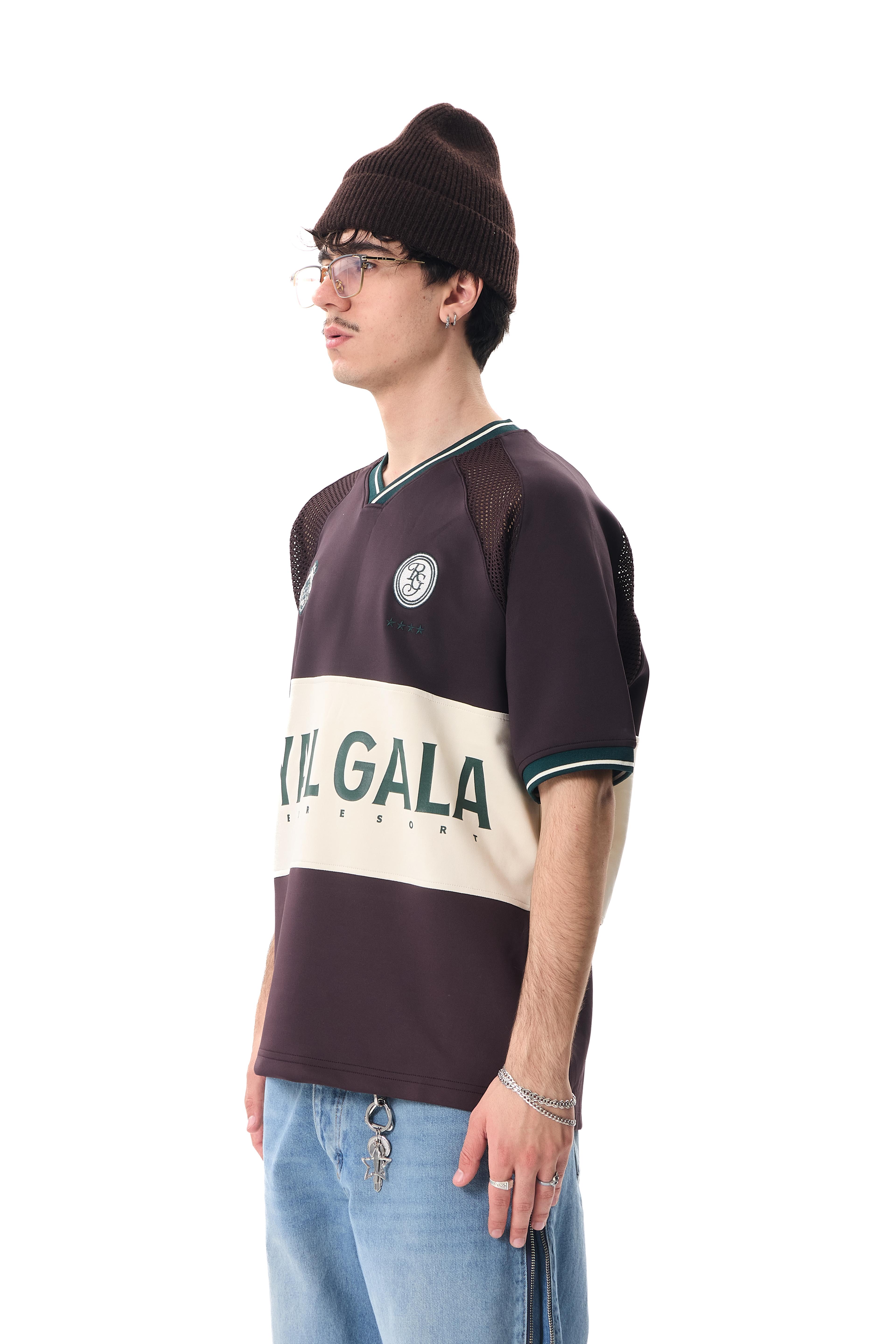 RoyalGala Baskılı Premium Oversize Athletic Jersey