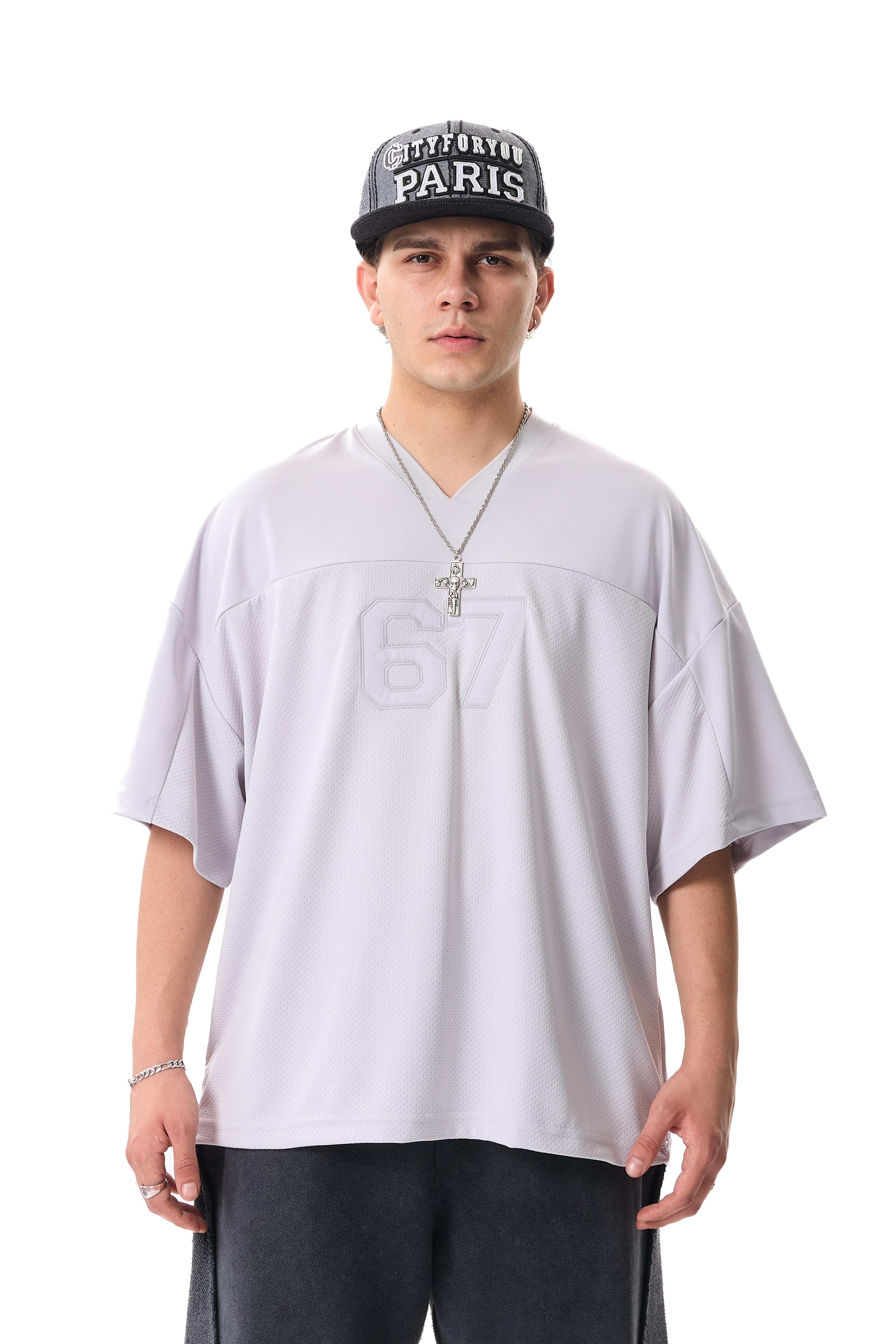 SecondBase Nakışlı Premium Oversize Jersey