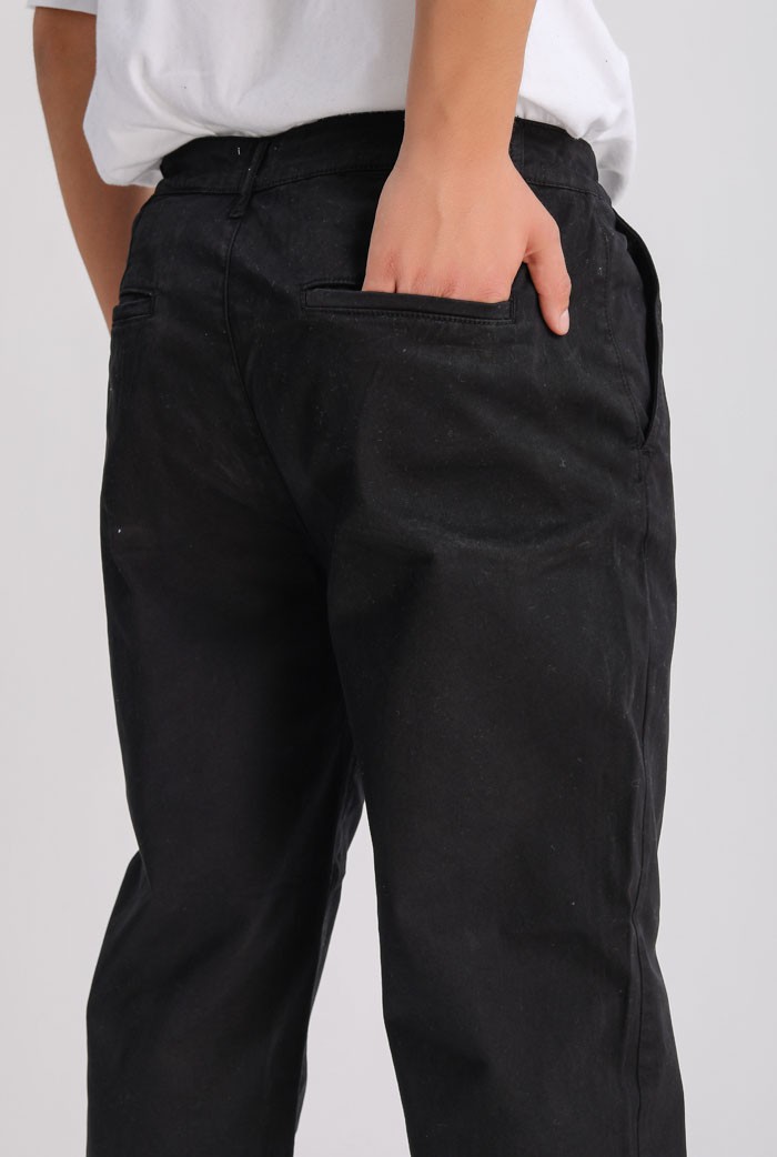 Premium Siyah Chino Pantolon