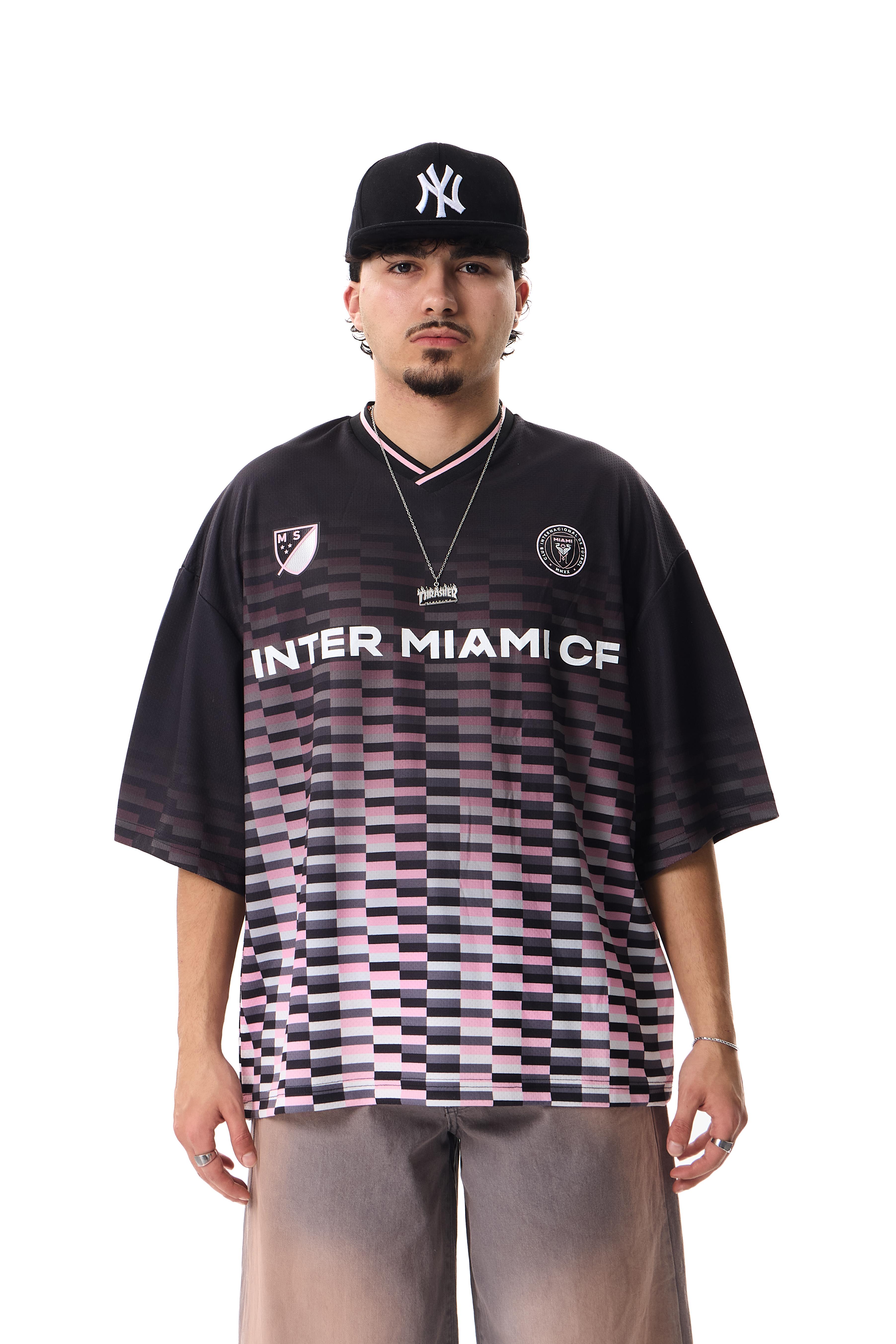 Inter Miami FC Baskılı Premium Oversize Jersey