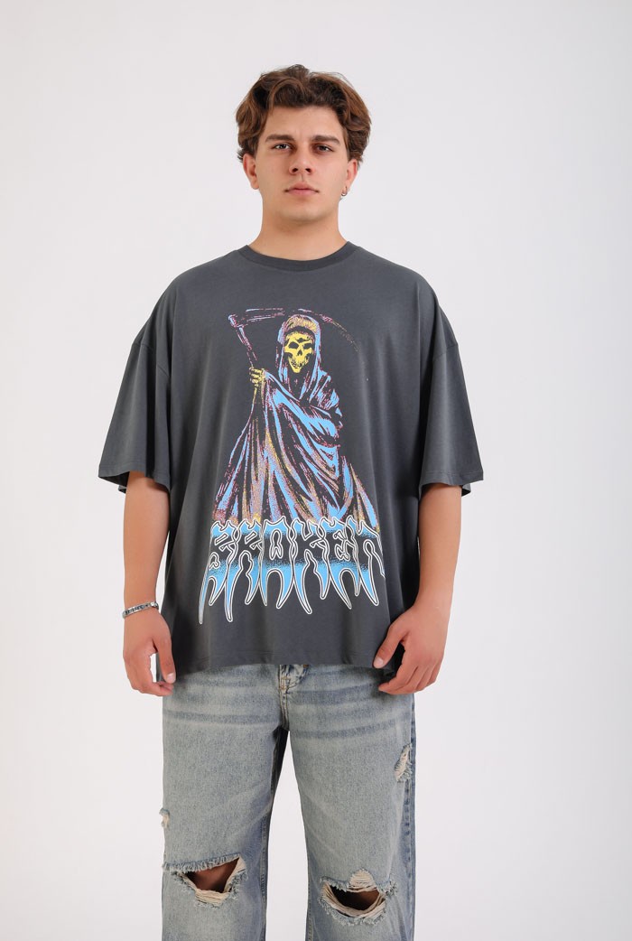 CLSN Grim Reaper Premium Oversize Tee