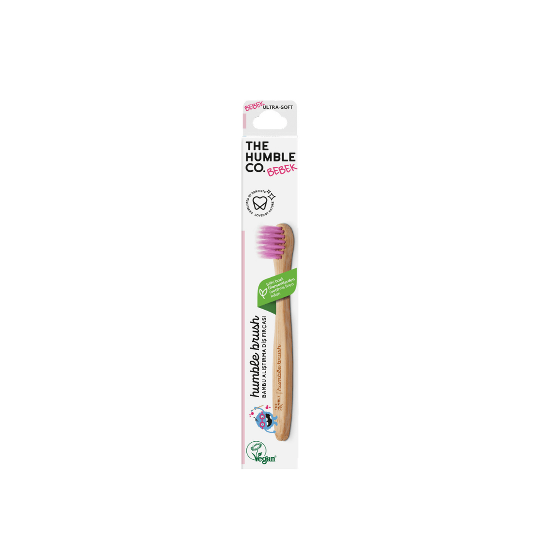 Bambu Ultra Soft Bebek Diş Fırçası Lila
