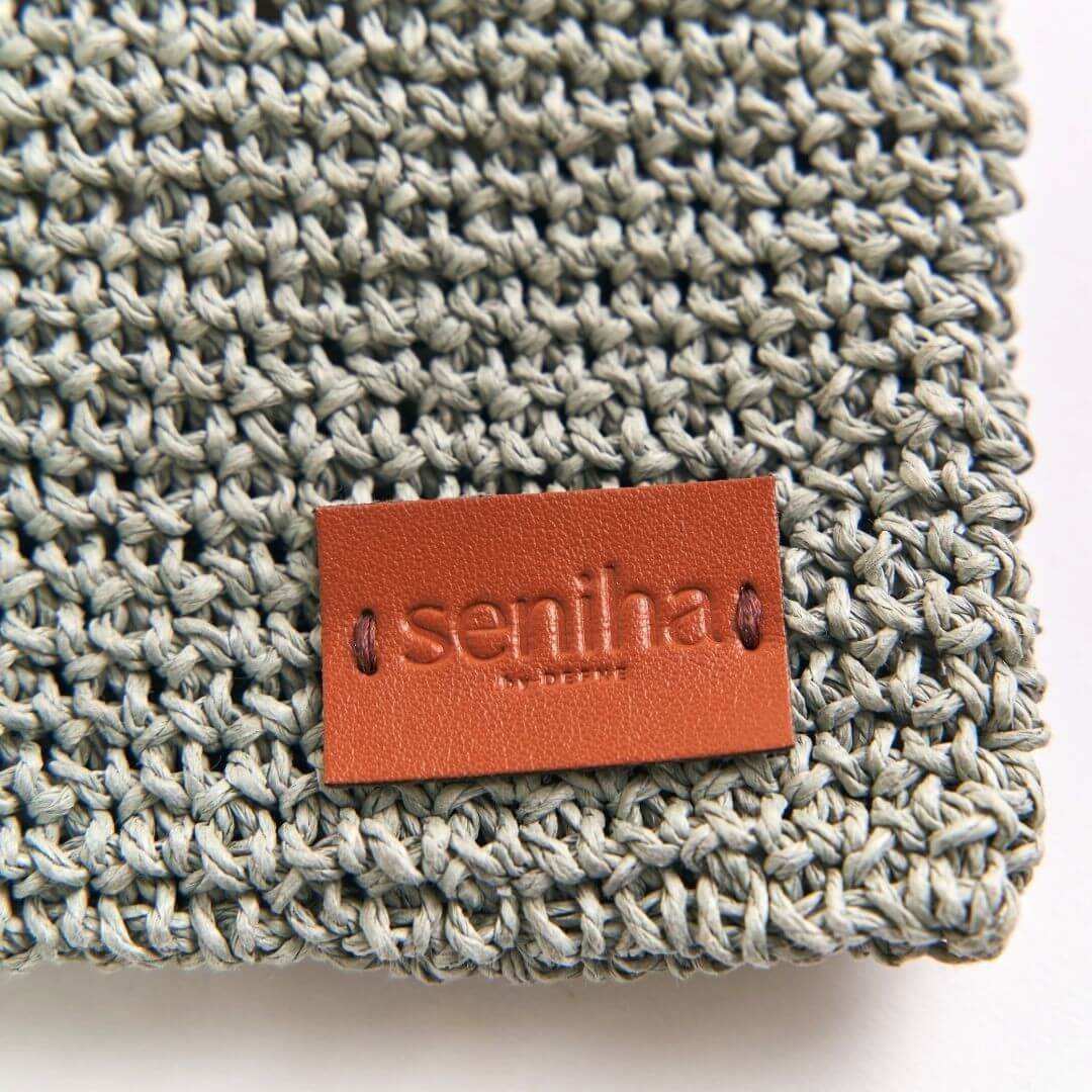 El Yapımı Clutch Yeşil