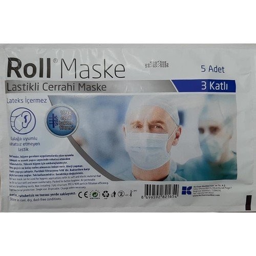 Roll Maske 5'li