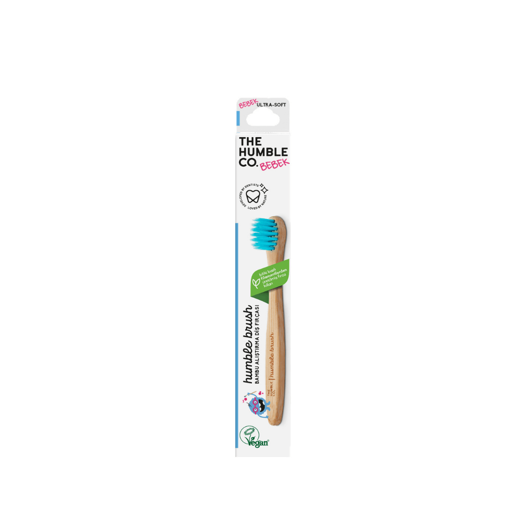 Bambu Ultra Soft Bebek Diş Fırçası Mavi