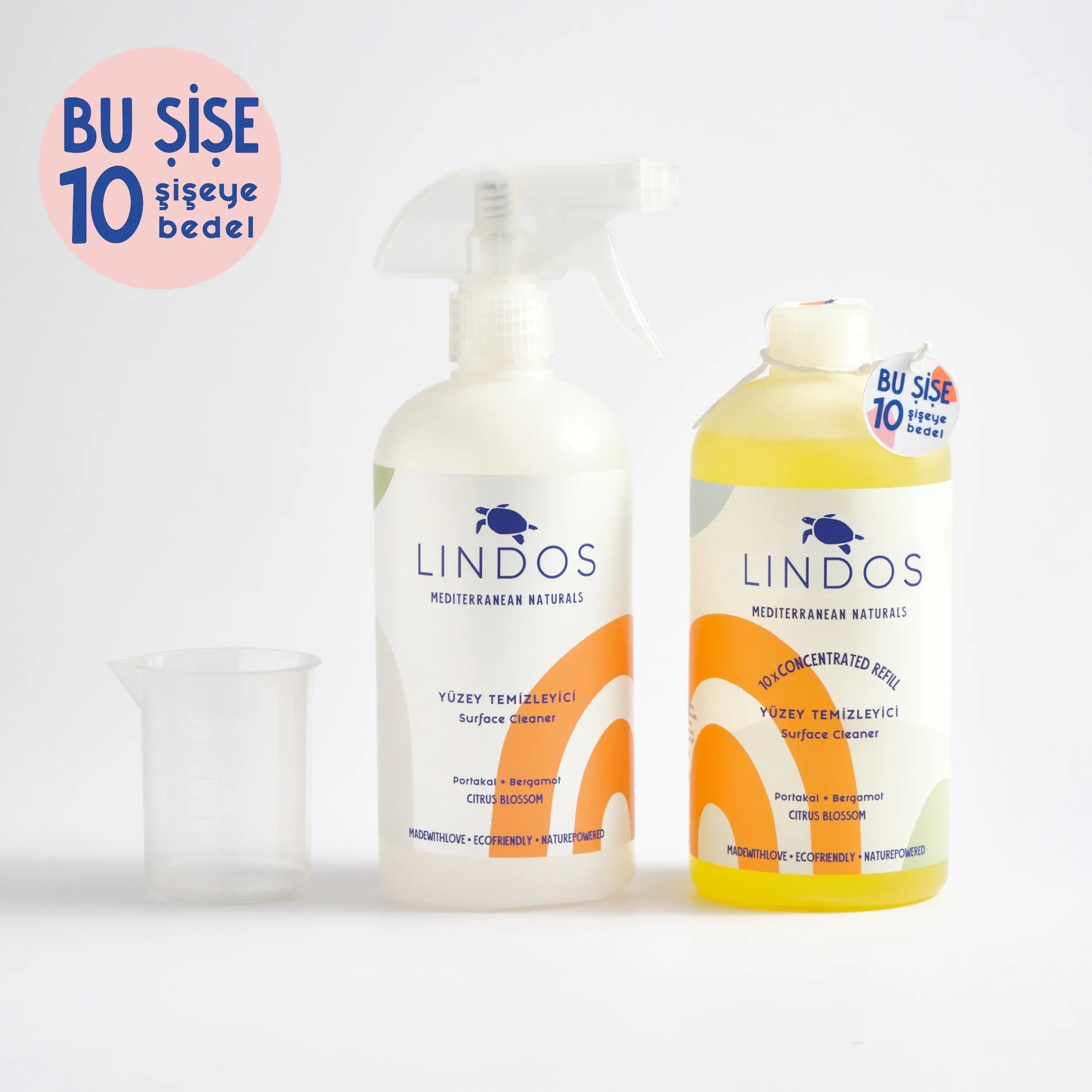 Konsantre Yüzey Temizleyici Portakal & Bergamot