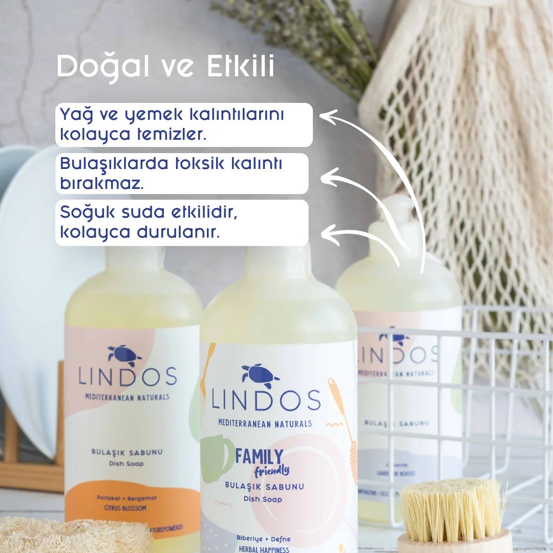 Doğal Elde Bitkisel Bulaşık Deterjanı Lavanta