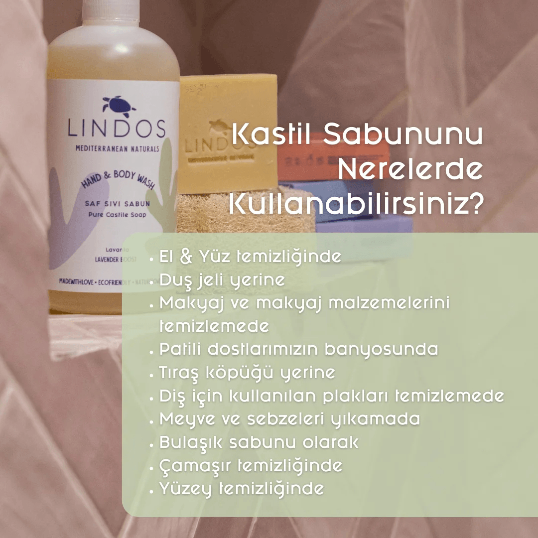 Saf Sıvı Kastil Sabun Lavanta  Refill