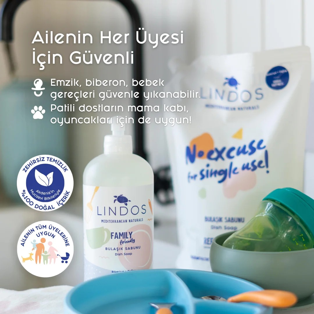 Doğal Bulaşık Deterjanı Portakal&Bergamot Refill
