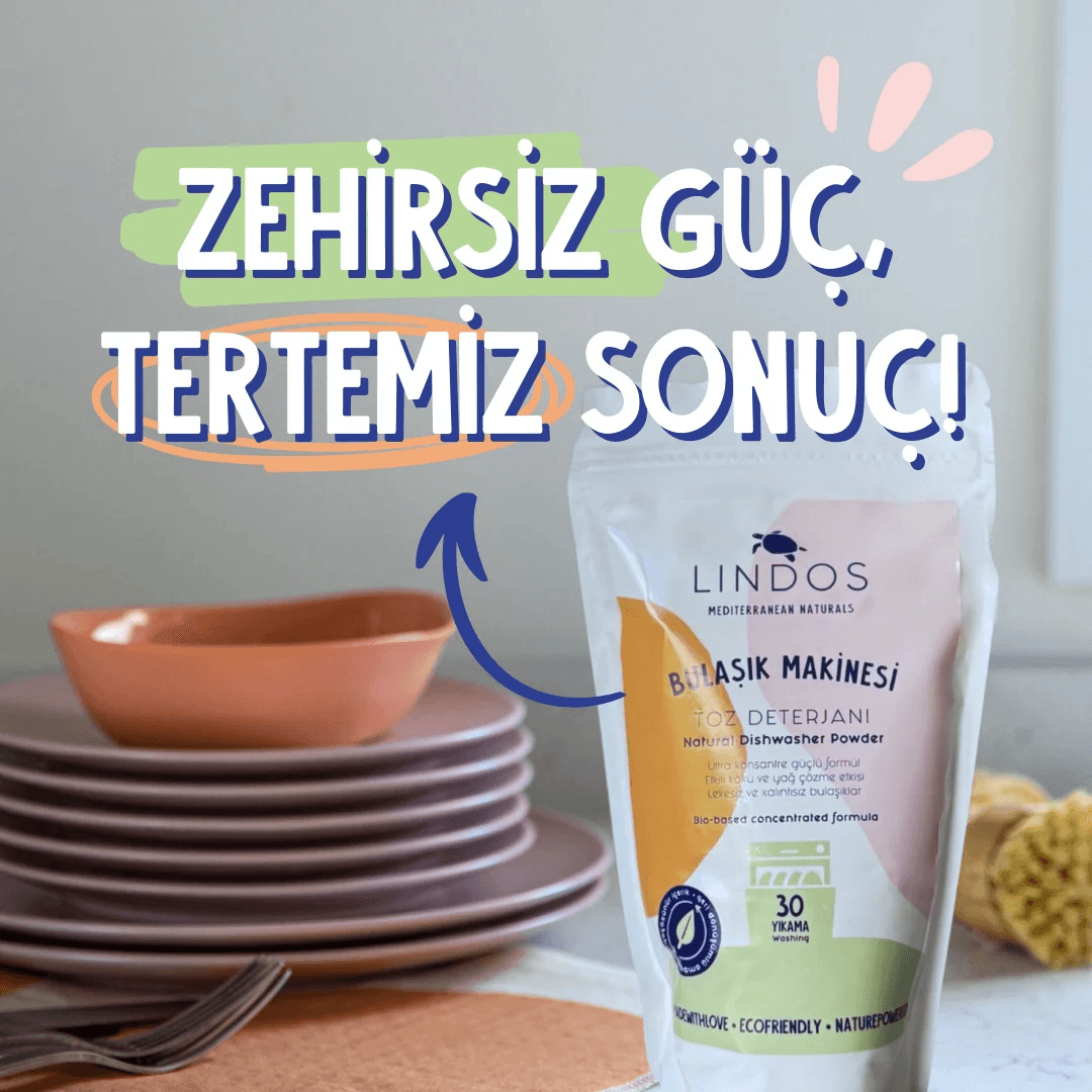 Doğal Bulaşık Makinesi Toz Deterjanı