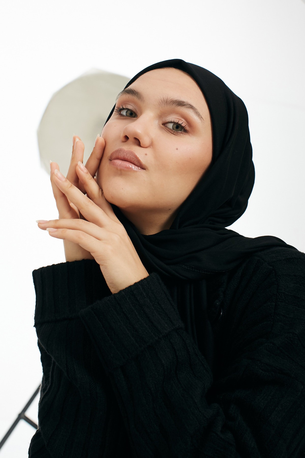 Penye Şal - Siyah