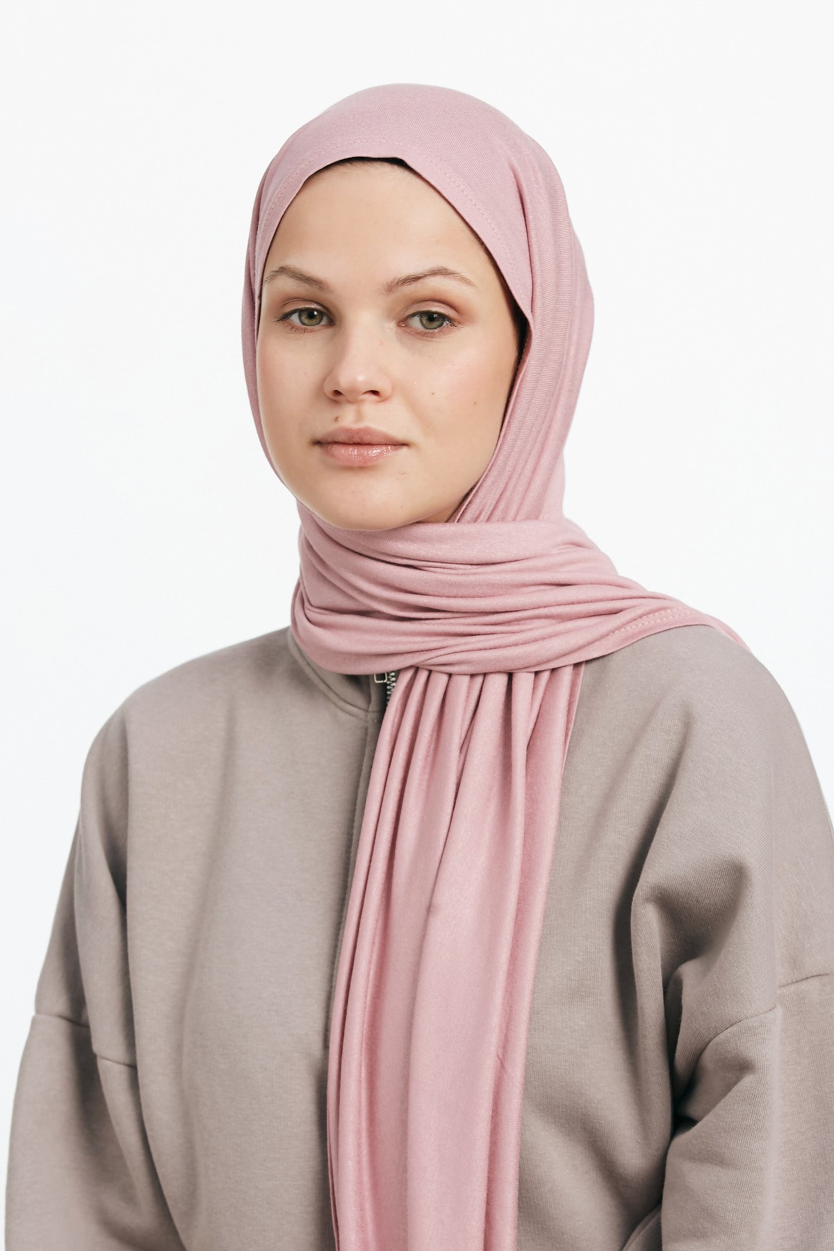 Penye Şal - Vintage Rose