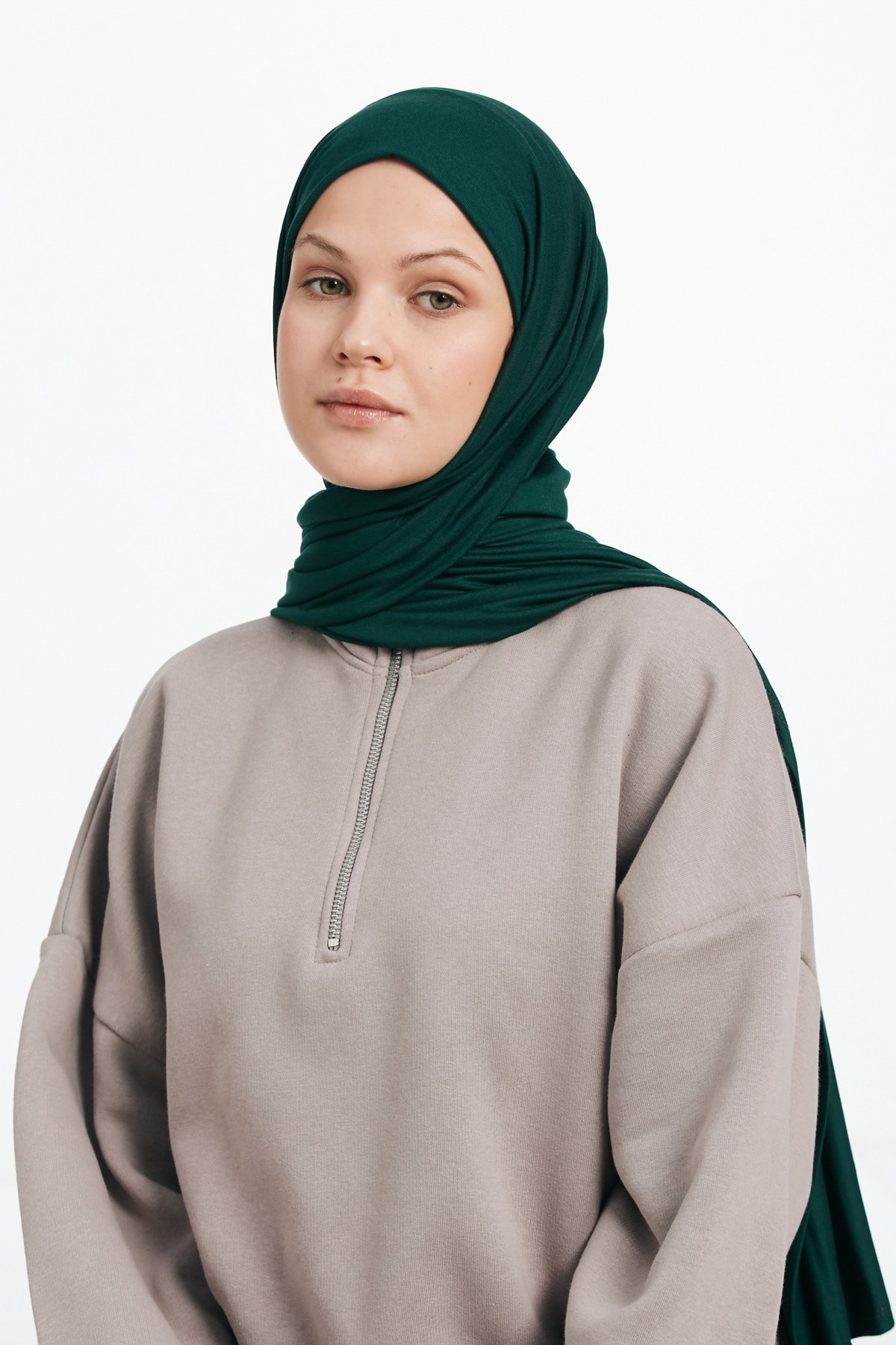 Penye Şal - Çam Yeşili