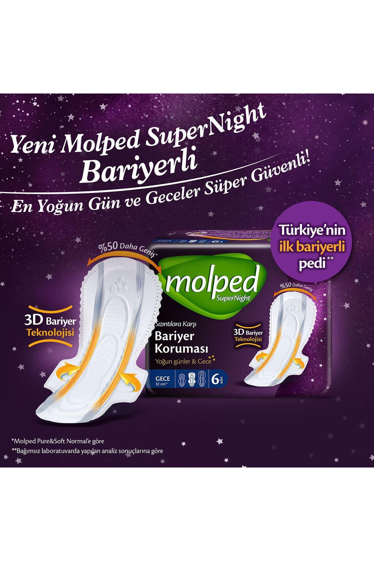 Supernight Gece Süper Avantaj Paketi 48 Adet