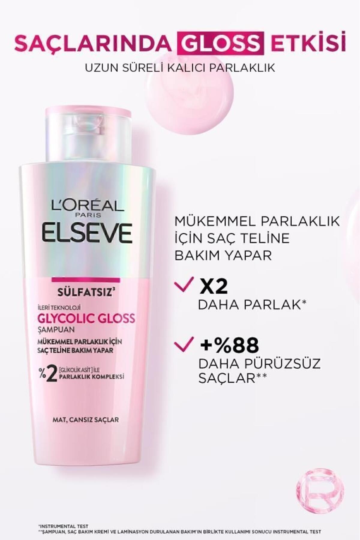 Glycolic Gloss Conditioning Shampoo for Perfect Shine [Glycolic Acid] 200ml