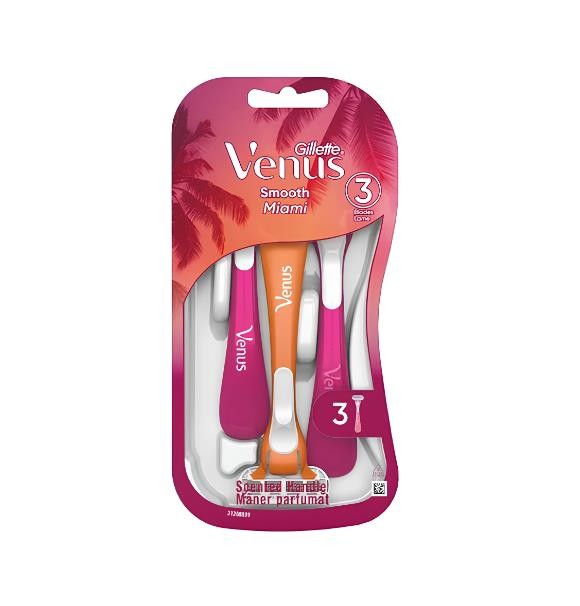 Gillette Venus Kullan At Kadın Tıraş Bıçağı 3'lü