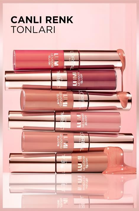 L’Oréal Paris Lumi Blush Likit Allık - 635 Glowy Worth It Medium