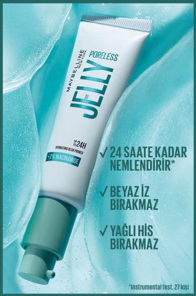 Maybelline New York Poreless Jelly Gözenek Gizleyici Makyaj Bazı