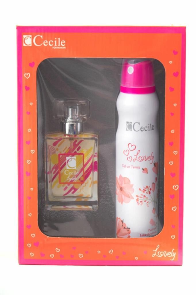 Cecile Lovely 50ml Edt + 150ml Deodorant Set