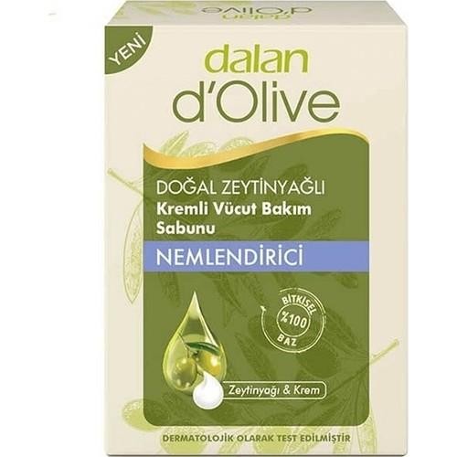 Dalan D'olive Nemlendirici Doğal Zeytinyağlı Kremli Vücut Bakım Sabunu 100 gr
