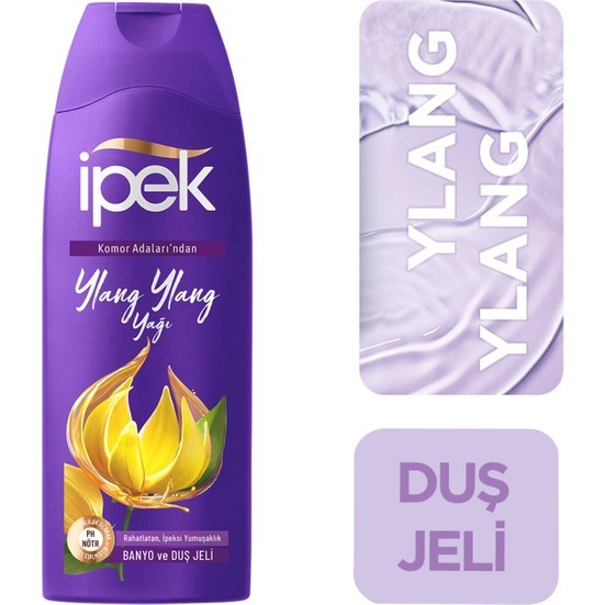 İpek Ylang Ylang Yağı Banyo ve Duş Jeli 400 ml