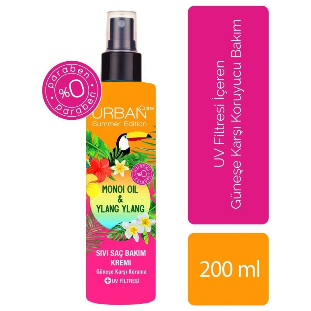 Urban Care Monoi Oil & Ylang Ylang Sıvı Saç Bakım Kremi 200 ml